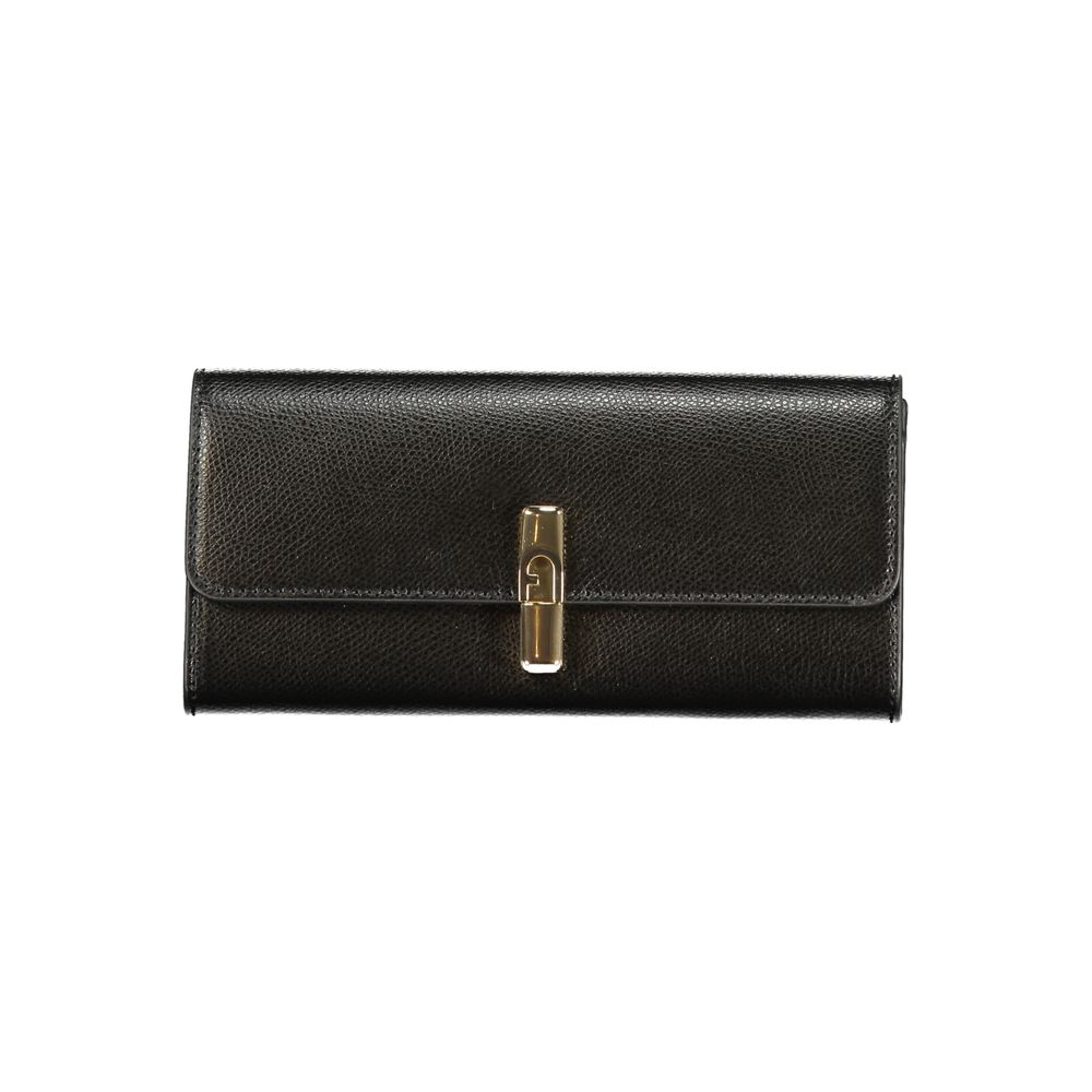Furla Black Leather Wallet