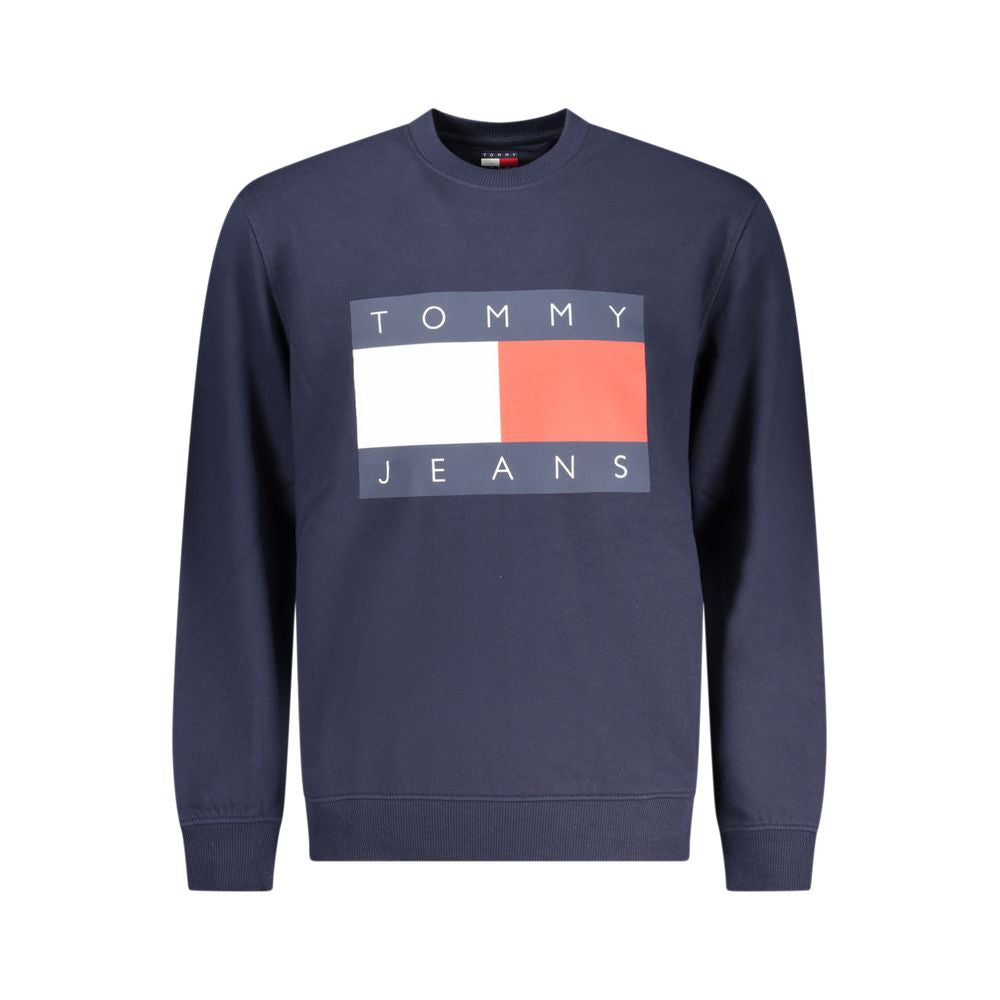 Tommy Hilfiger Blue Cotton Sweatshirt