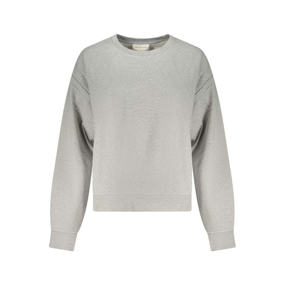 Calvin Klein Grey Cotton Sweatshirt