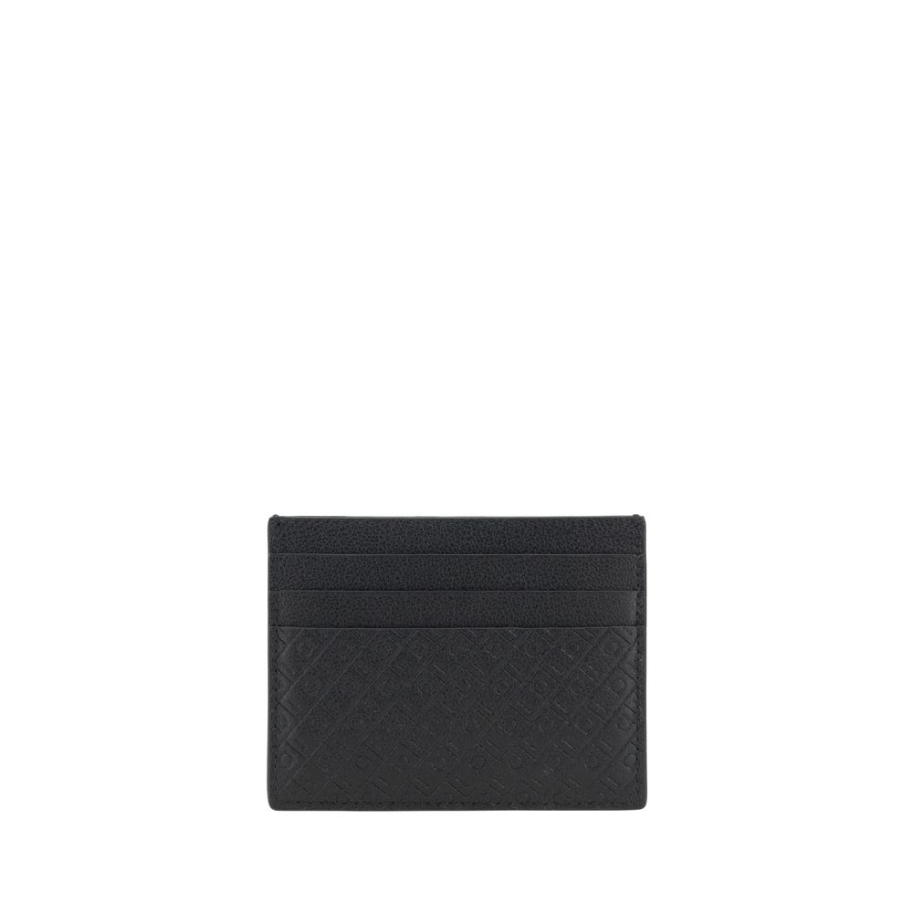 Ferragamo Black Calf Leather Wallet