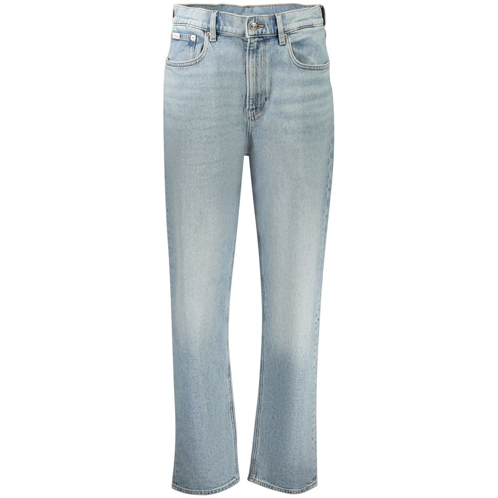 Calvin Klein Blue Cotton Jeans