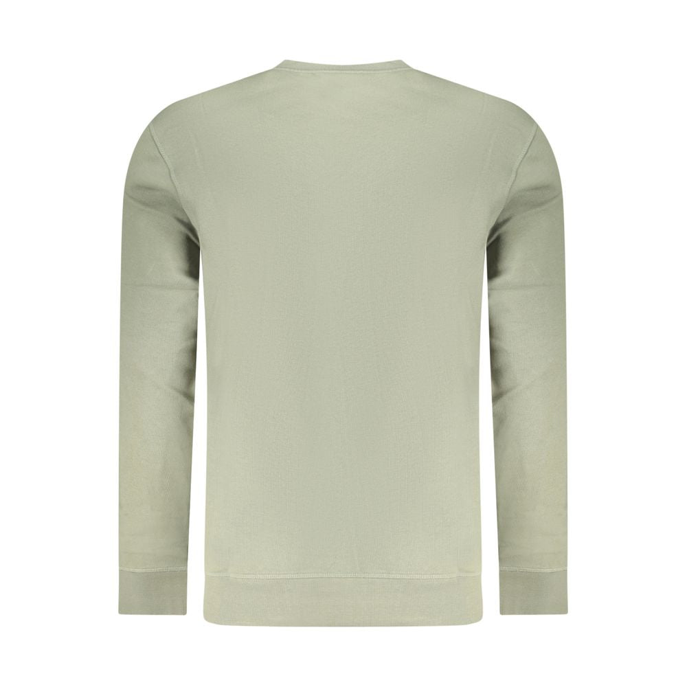 Hugo Boss Green Cotton Sweatshirt