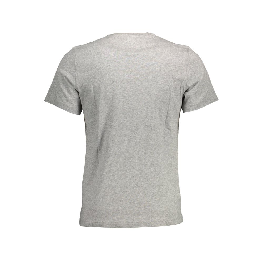 Tommy Hilfiger Grey Cotton Men T-Shirt