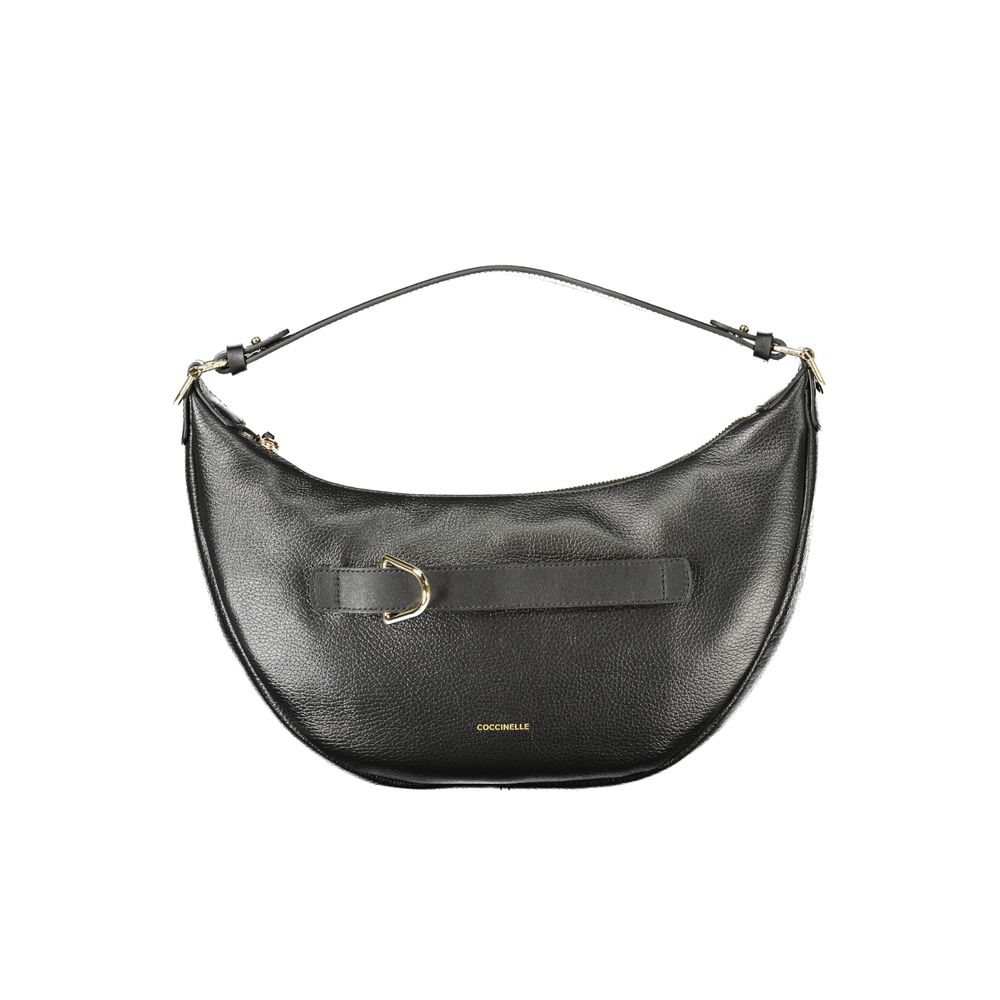 Coccinelle Black Leather Lepaki Bag