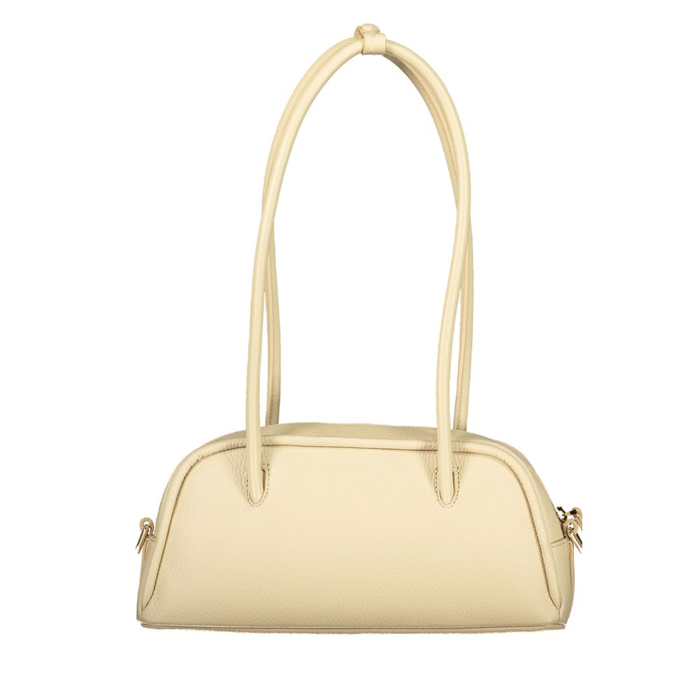 Coccinelle Beige Leather Lepaki Handbag