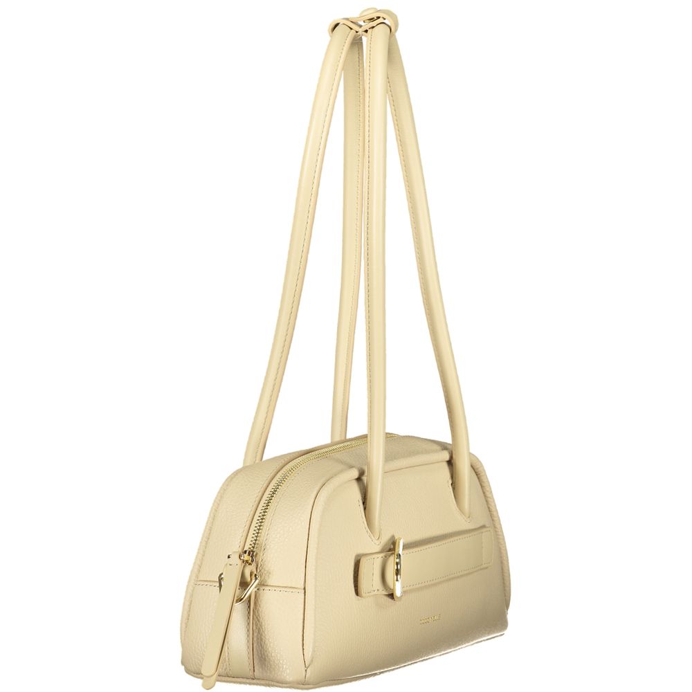 Coccinelle Beige Leather Lepaki Handbag