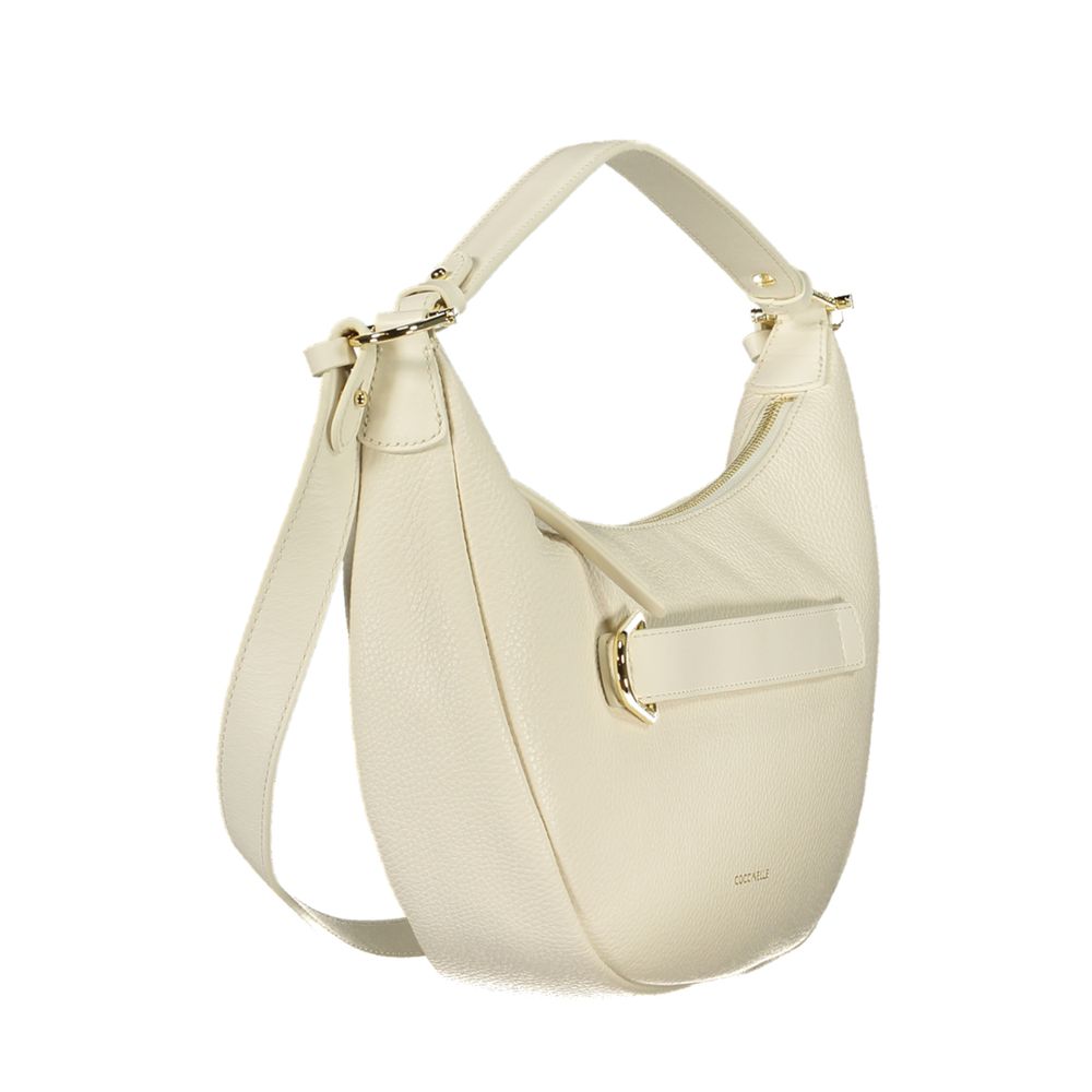 Coccinelle White Leather Lepaki Handbag