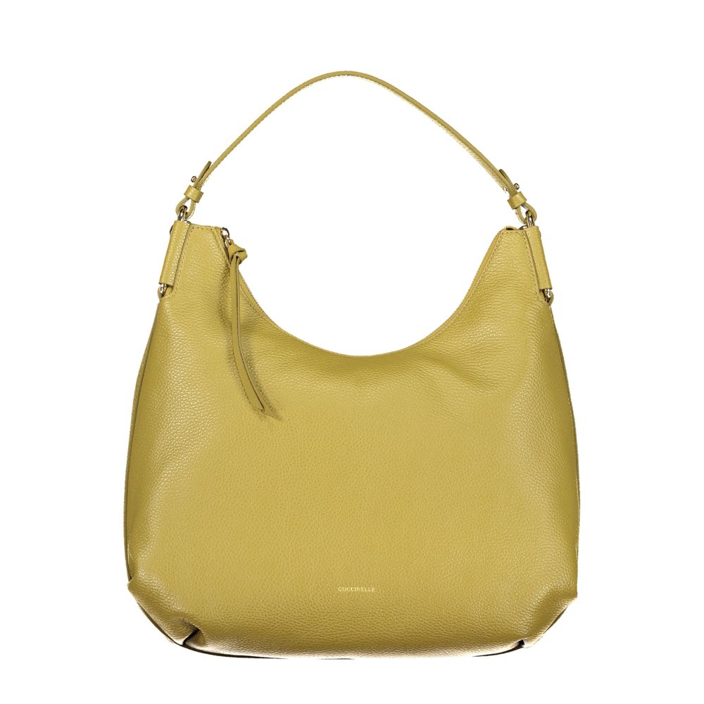 Coccinelle Green Leather Rebekka Handbag