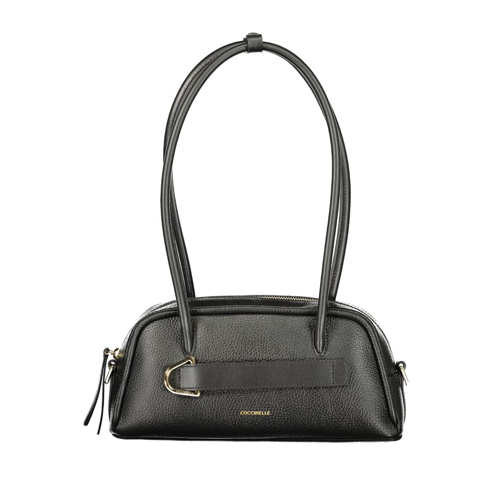 Coccinelle Black Leather Handbag