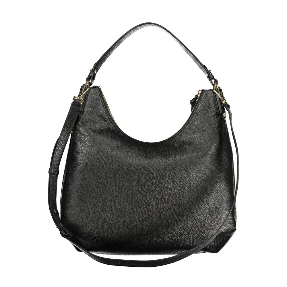Coccinelle Rebekka Black Leather Handbag