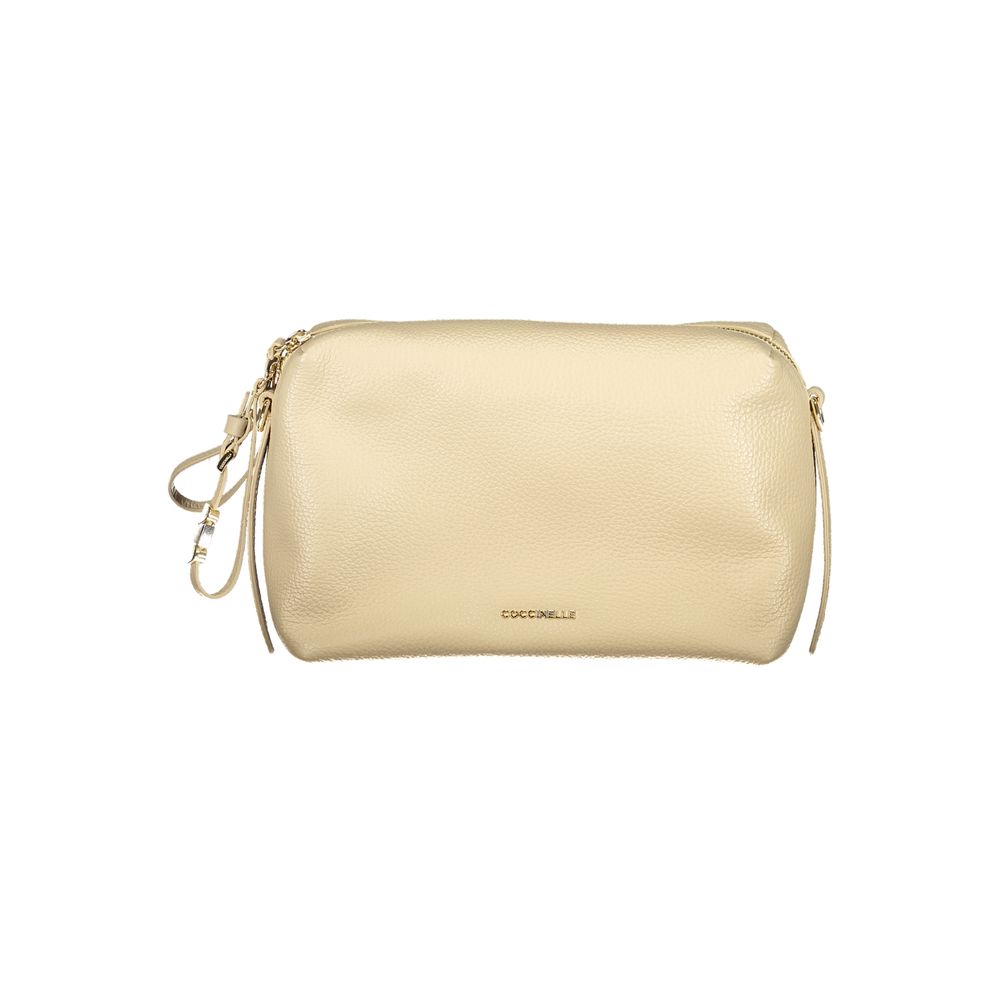 Coccinelle Beige Leather Nory Handbag