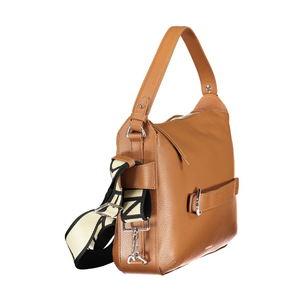 Coccinelle Brown Leather Shoulder Bag