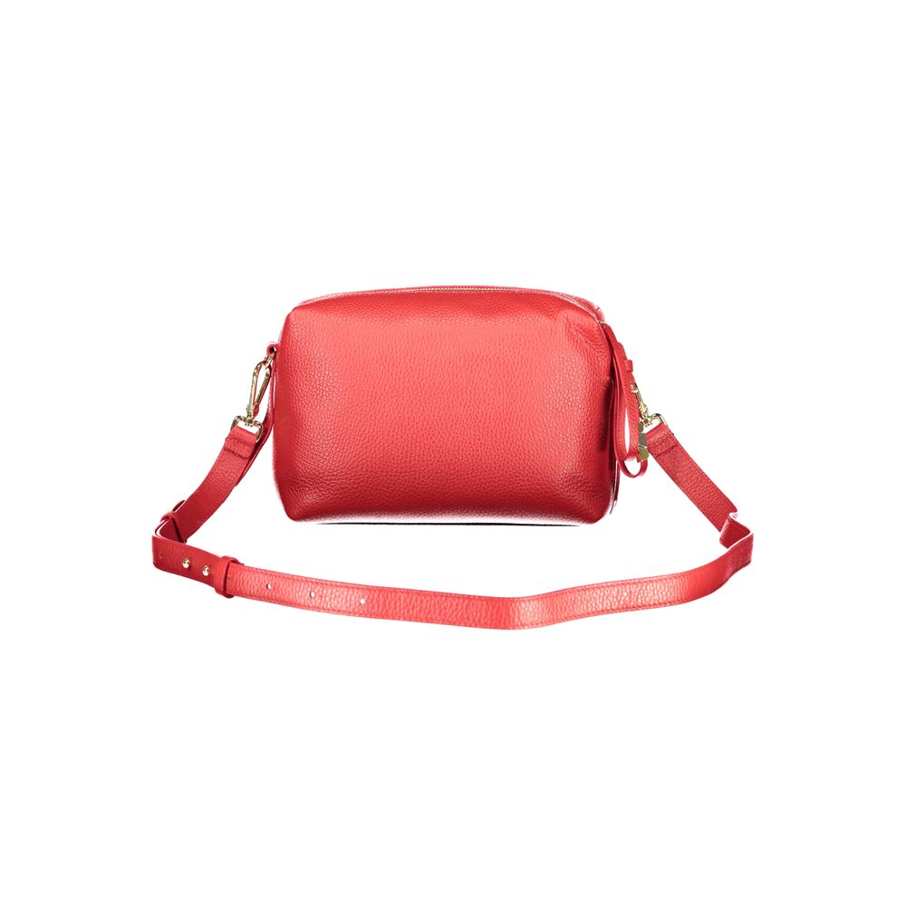 Coccinelle Red Leather Nory Bag