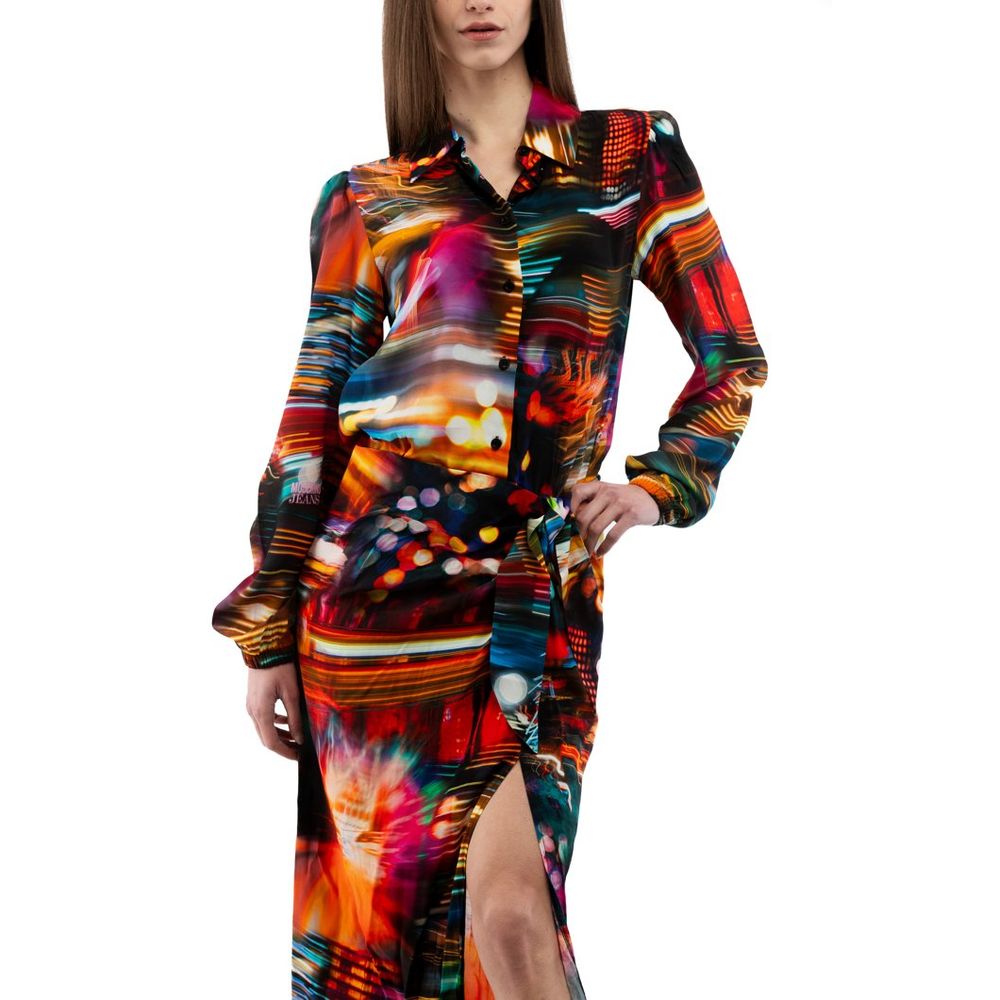 Moschino Multicolour Viscose Casual Dress