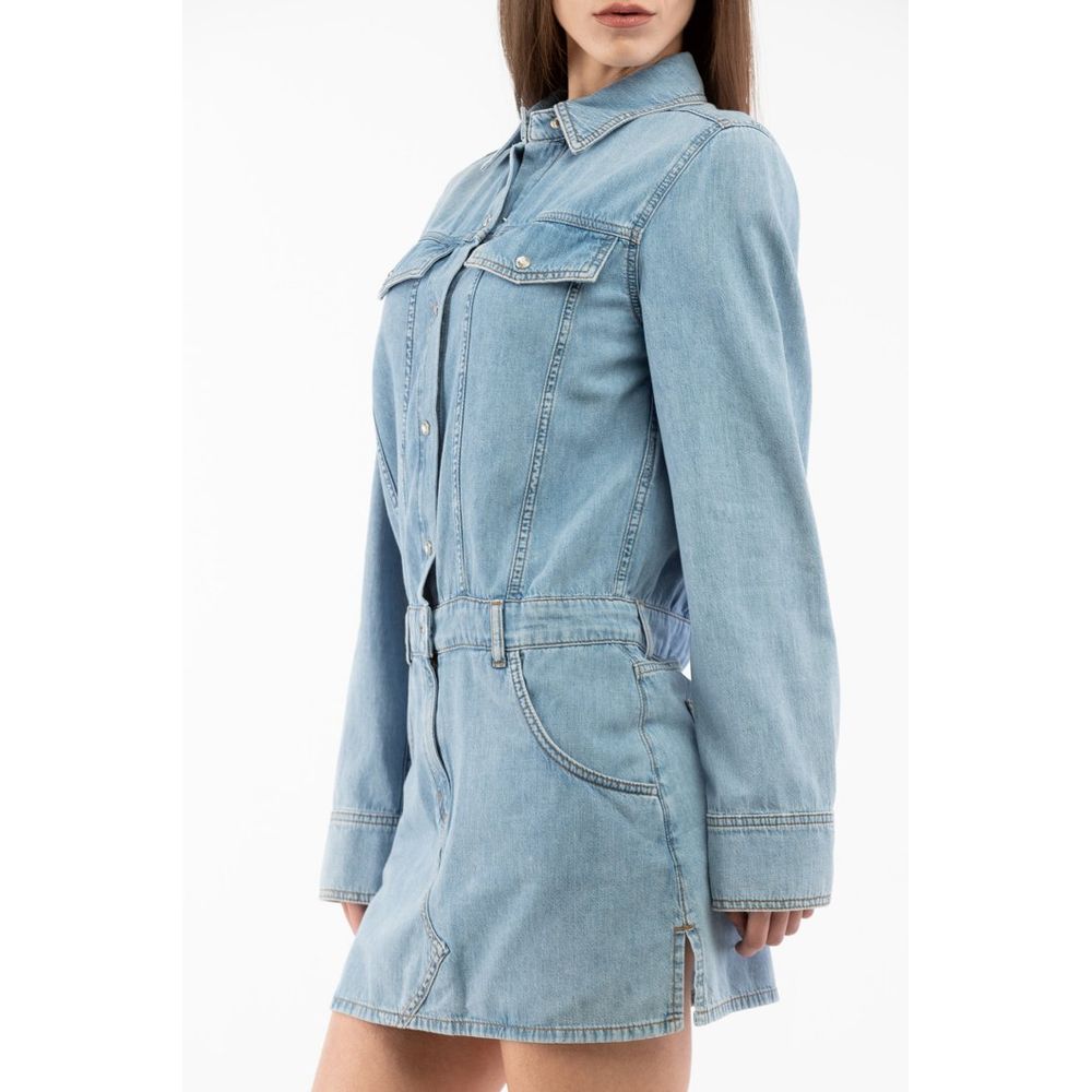 Moschino Multicolour Cotton Casual Dress