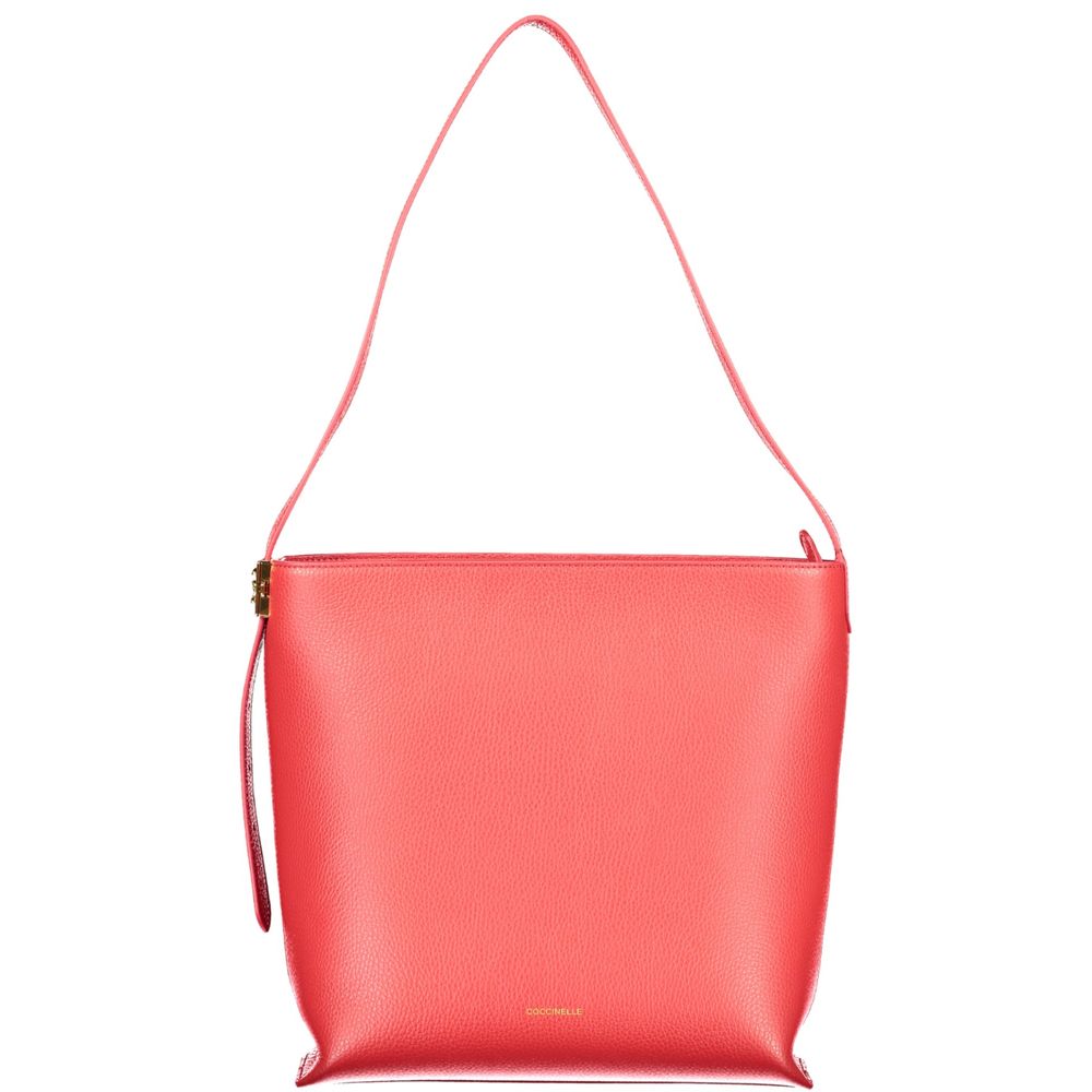 Coccinelle Leather Handbag in Red