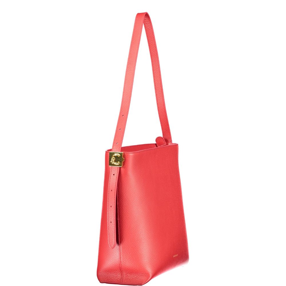 Coccinelle Leather Handbag in Red