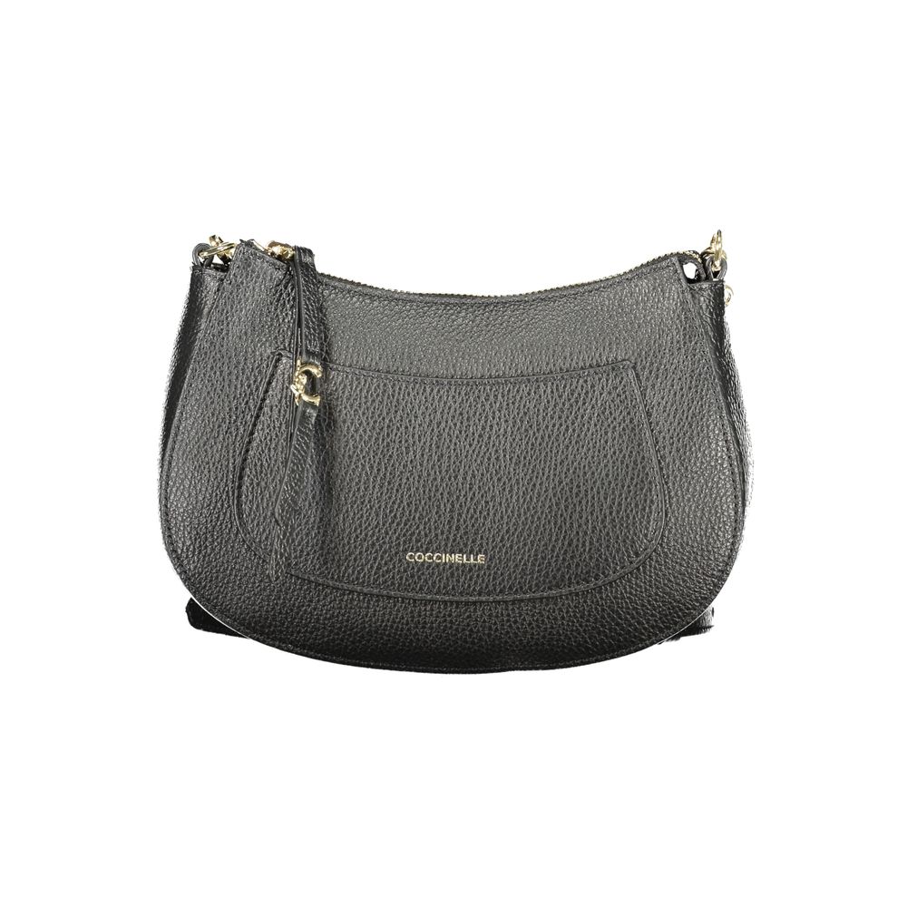 Coccinelle Black Leather Shoulder Bag