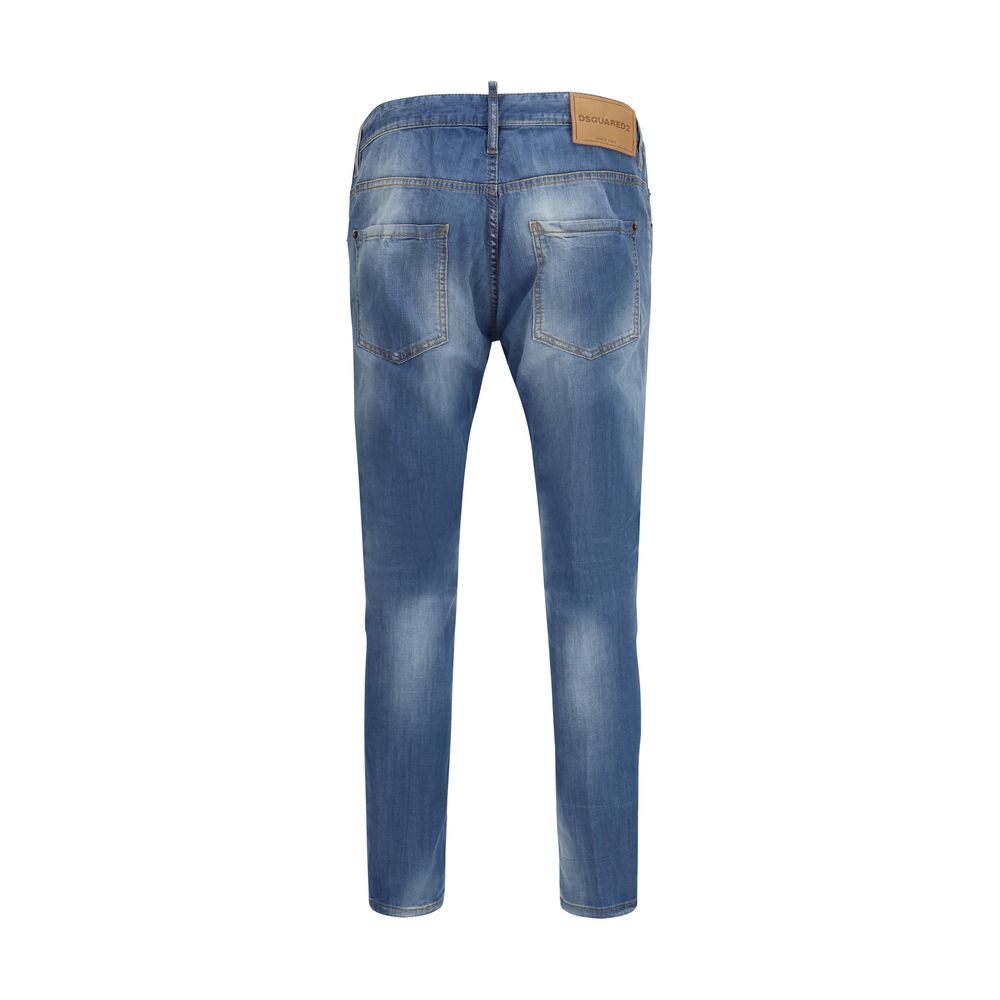 Dsquared2 Blue Cotton Jeans Denim