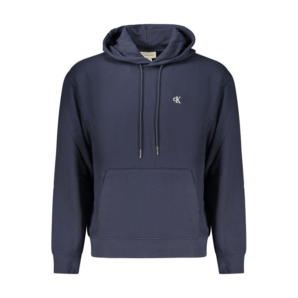 Calvin Klein Blue Cotton Sweatshirt