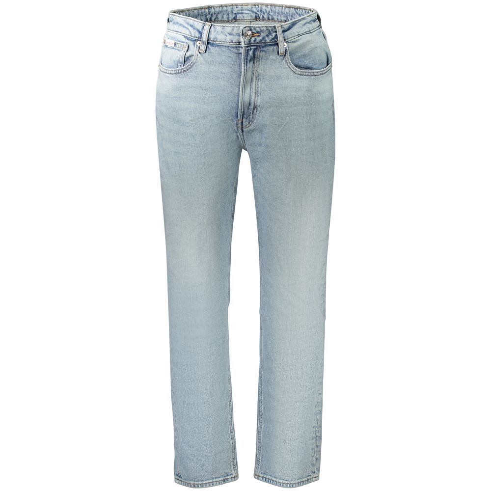 Calvin Klein Light Blue Cotton Jeans