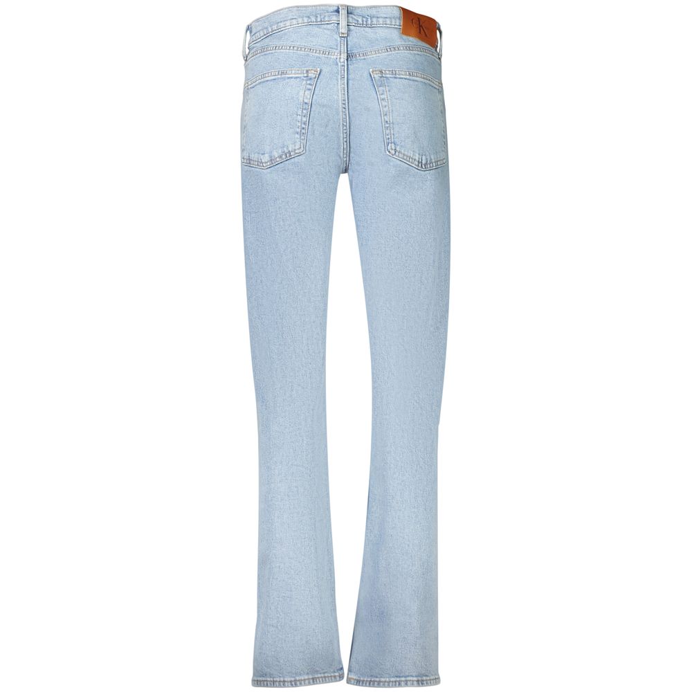 Calvin Klein Light Blue Cotton Jeans