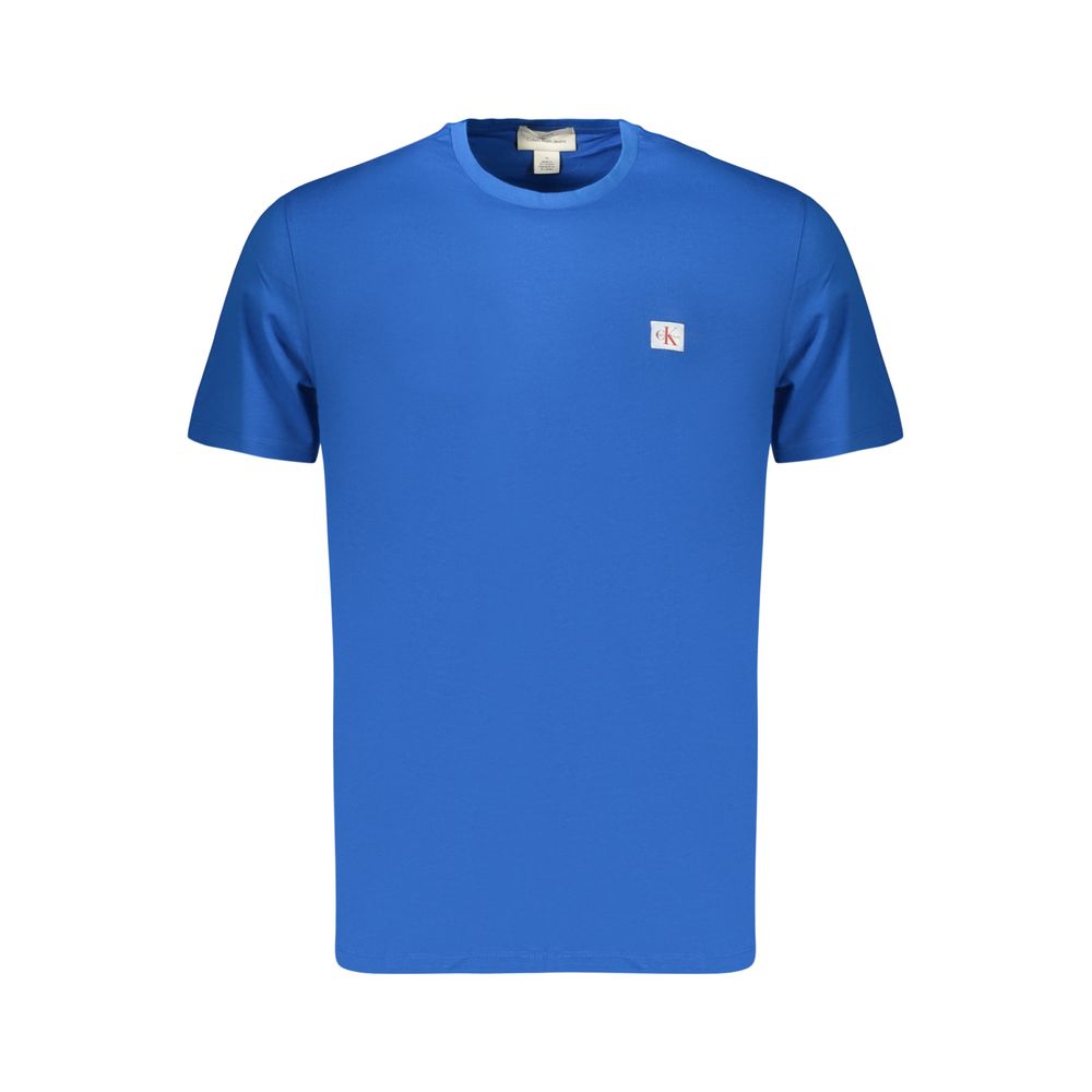 Calvin Klein Blue Cotton T-Shirt