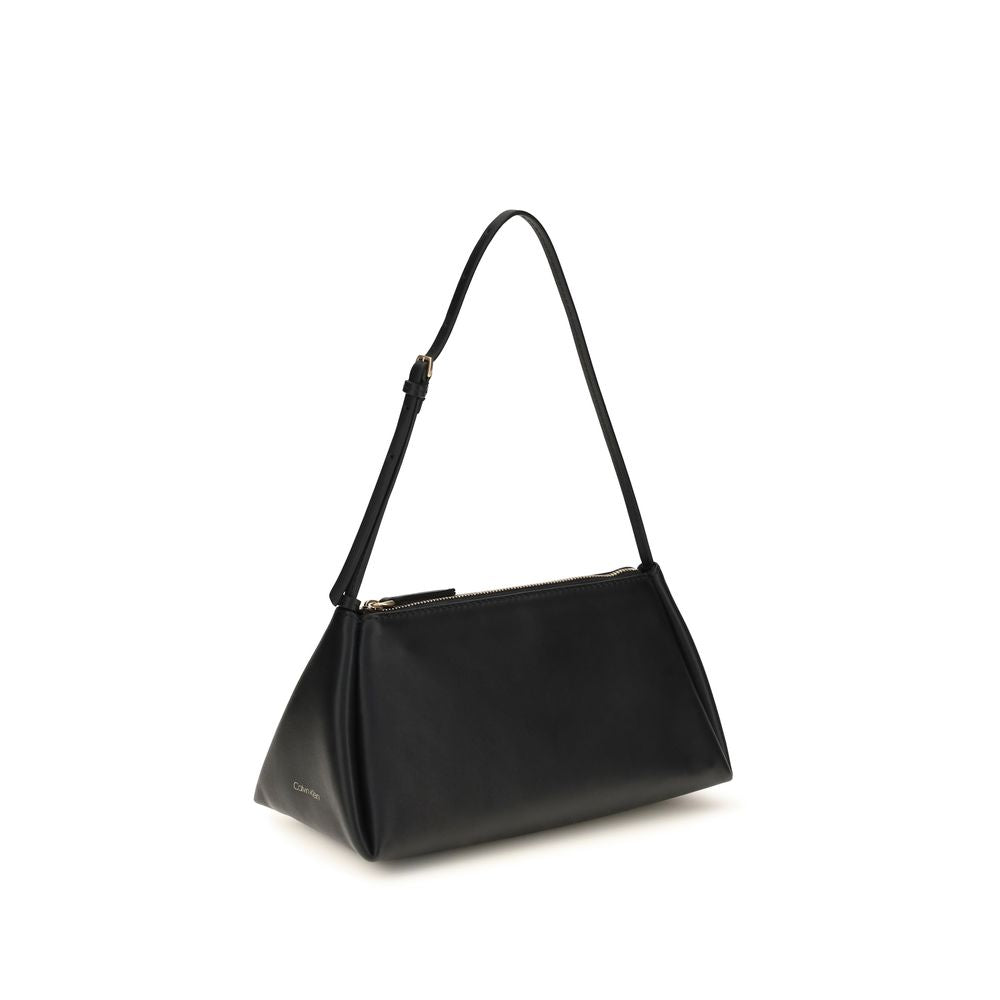 Calvin Klein Black Calf Leather Handbag