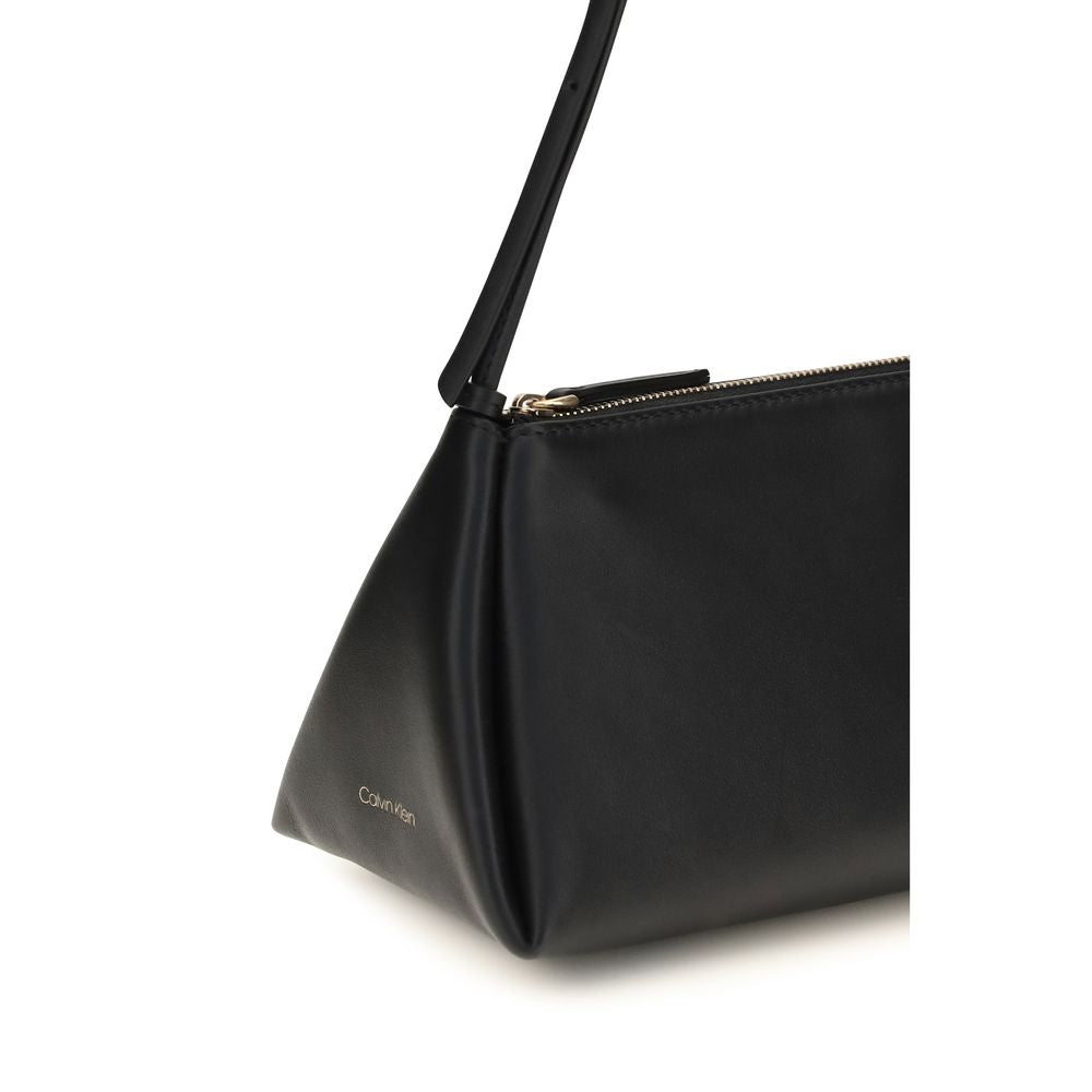 Calvin Klein Black Calf Leather Handbag