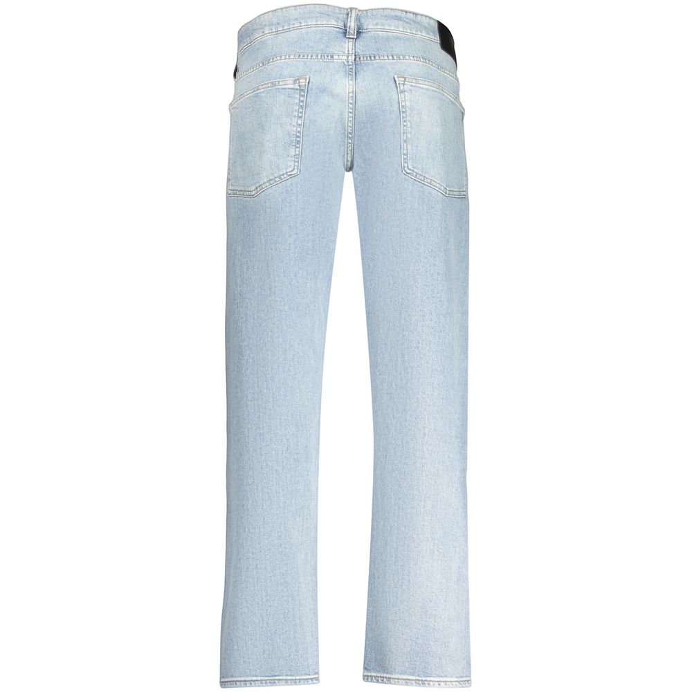 Hugo Boss Light Blue Cotton Jeans