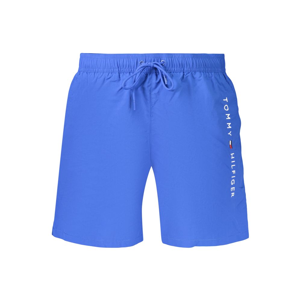Tommy Hilfiger Blue Polyester Swim Shorts