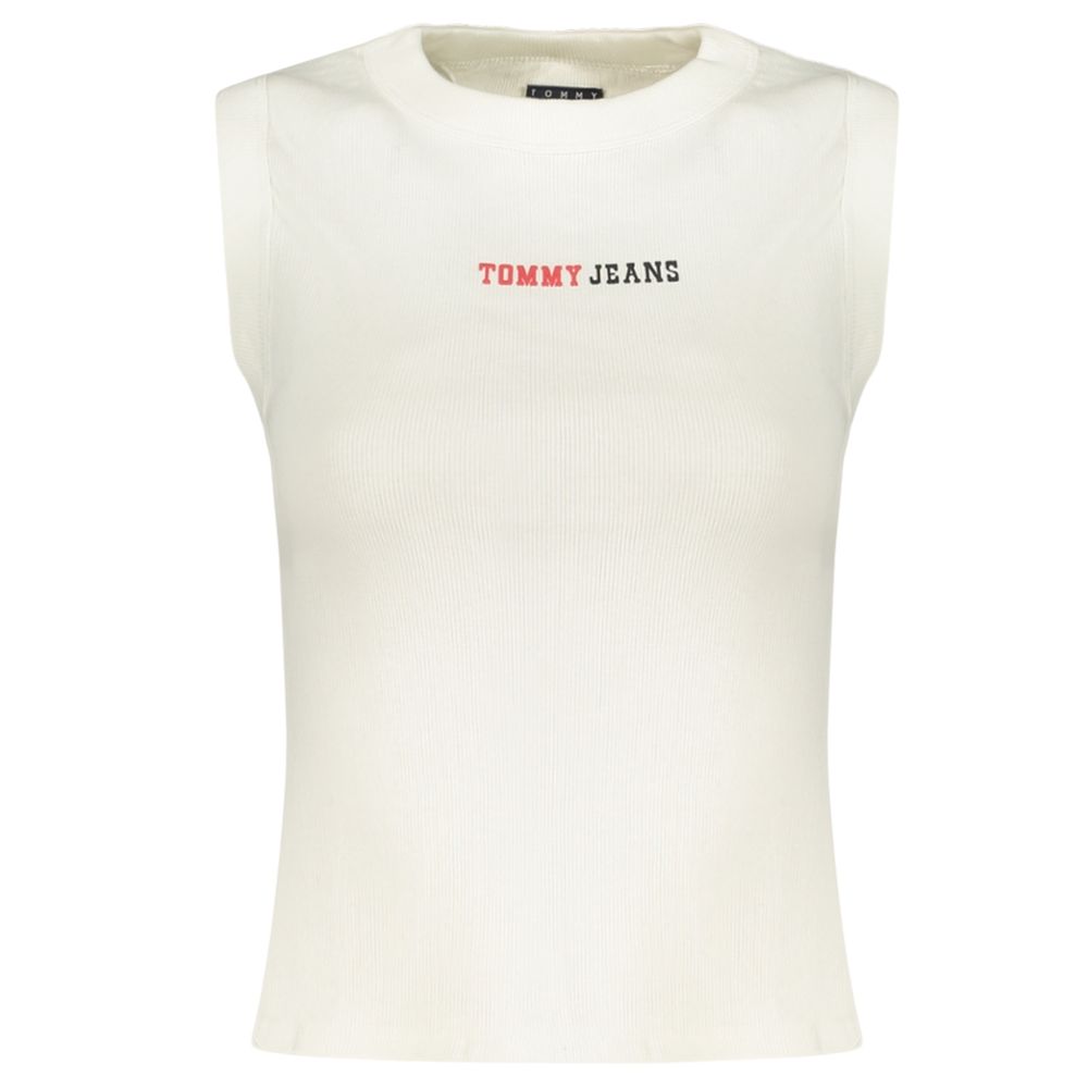 Tommy Hilfiger White Cotton Tank Top