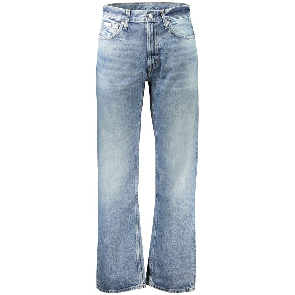 Calvin Klein Blue Cotton Jeans