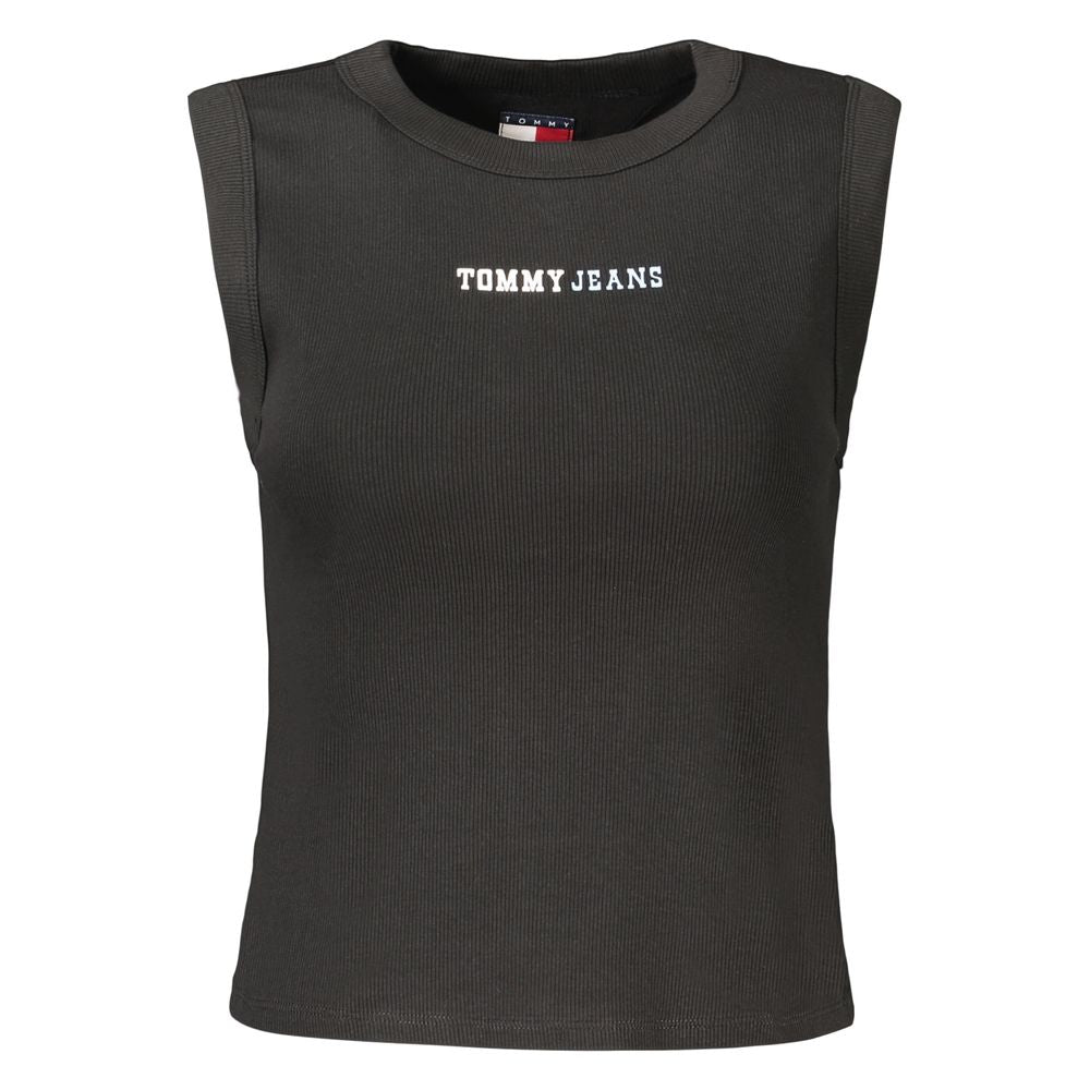 Tommy Hilfiger White Cotton Sleeveless Tank Top