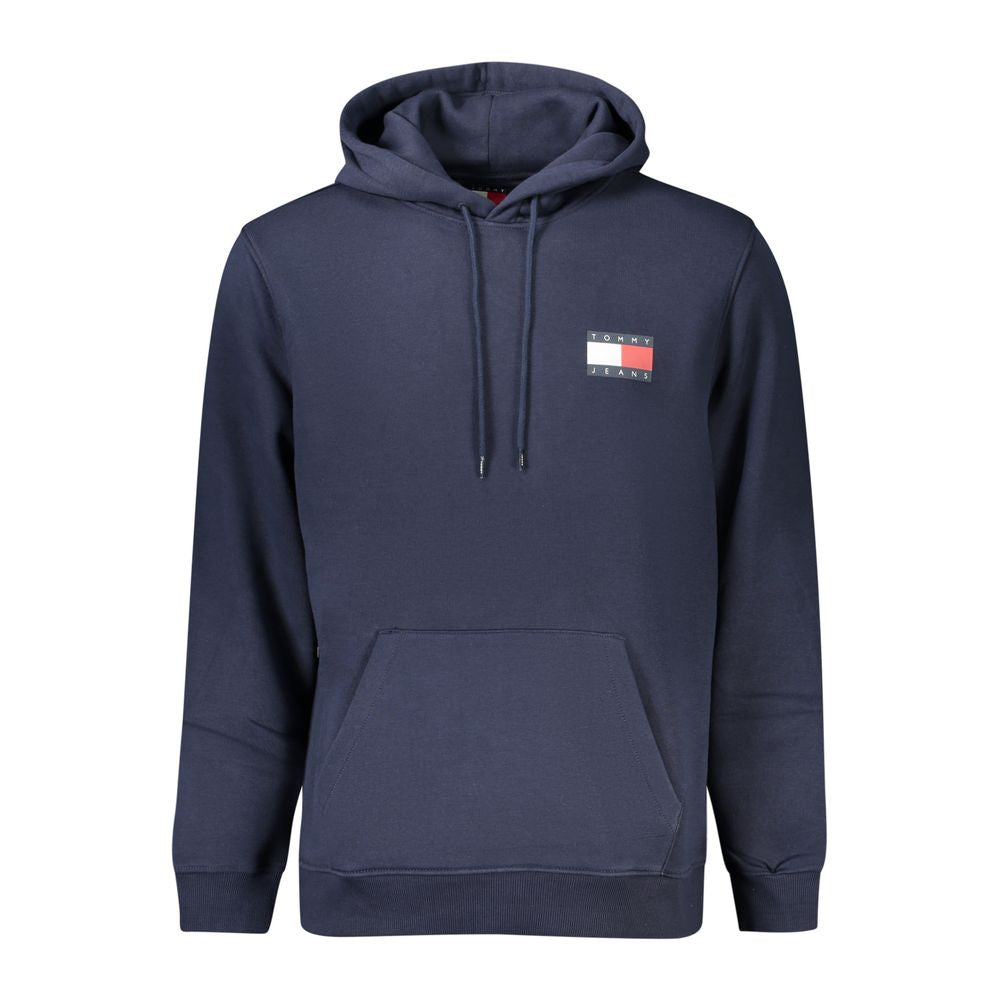 Tommy Hilfiger Blue Cotton Hoodie