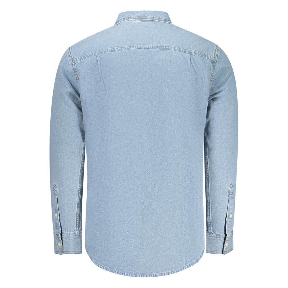 Calvin Klein Light Blue Cotton Shirt