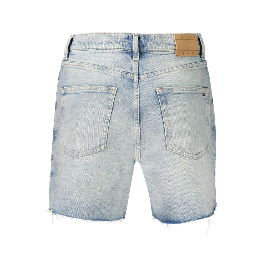 Tommy Hilfiger Light Blue Cotton Short