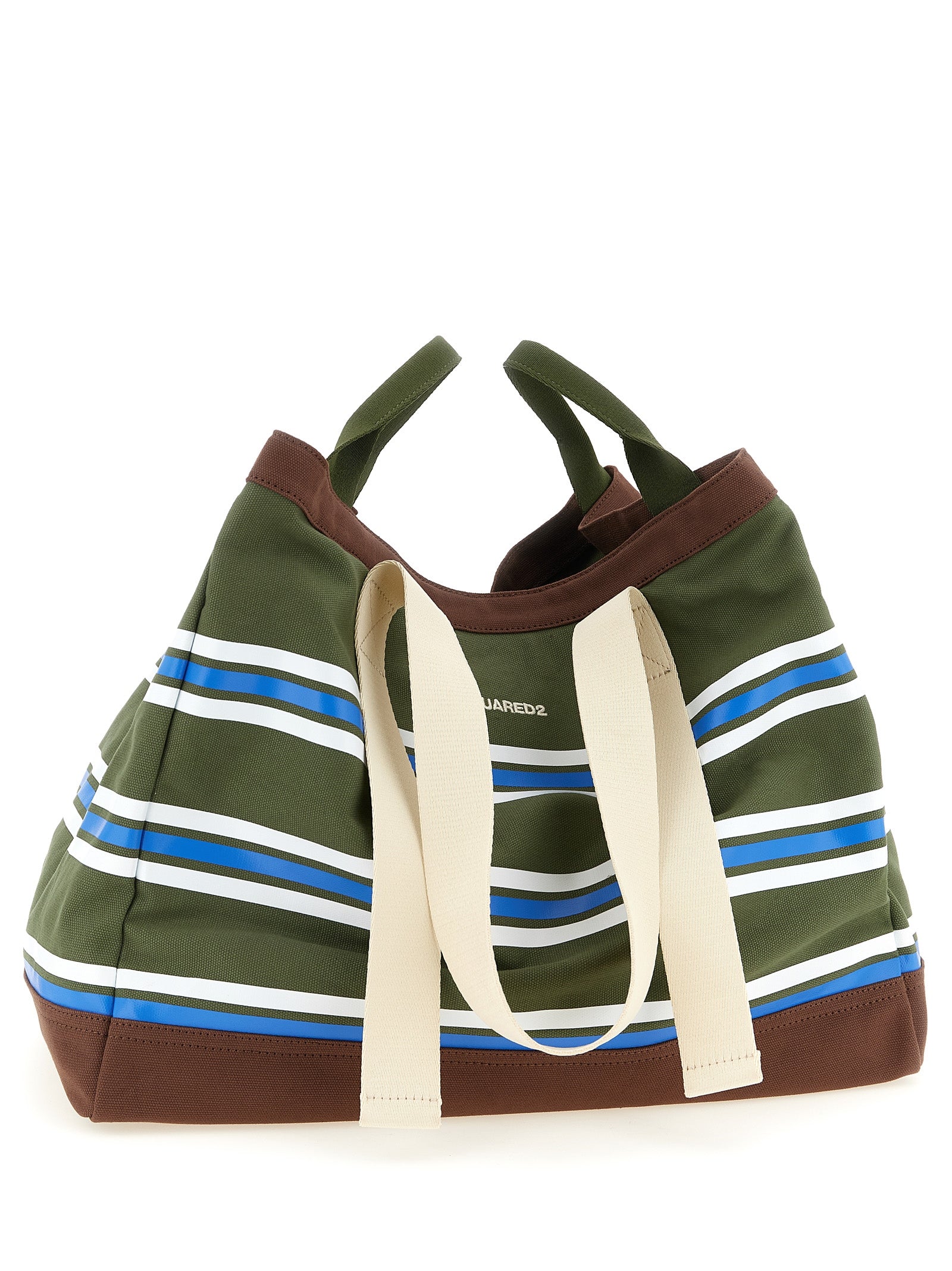 Dsquared2 Multicolour Cotton Tote Bag