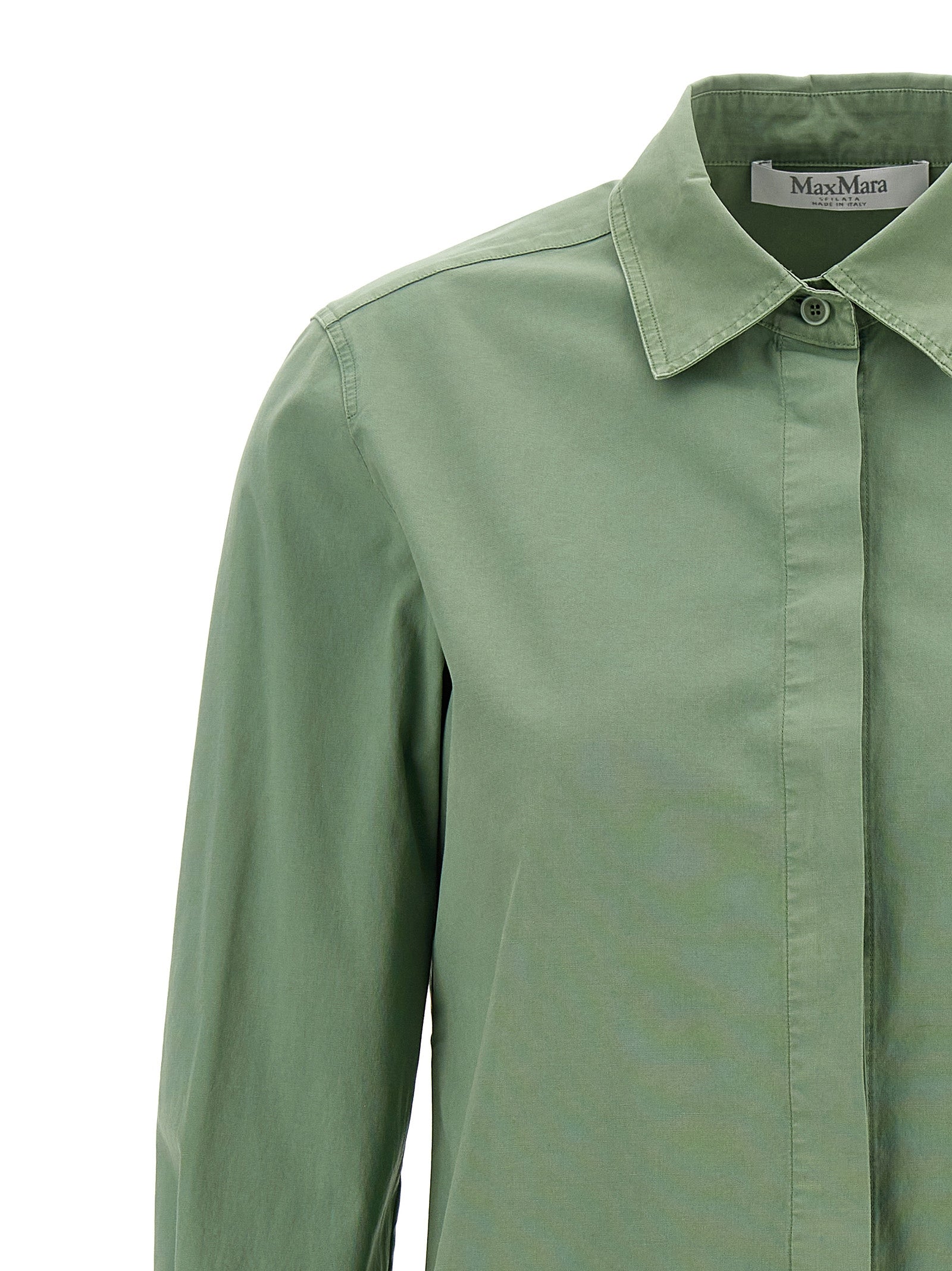 Bicolor Cotton Blouse