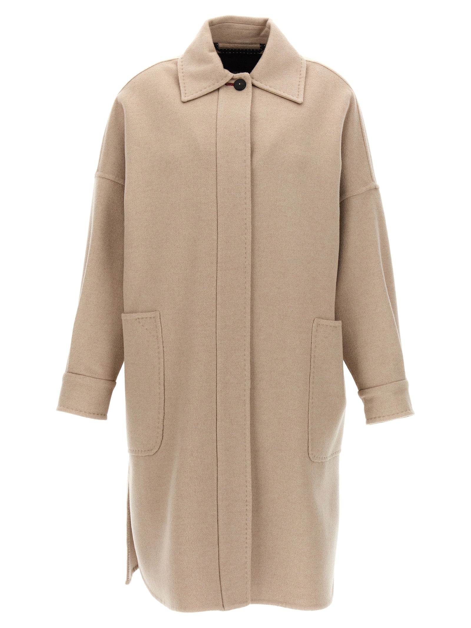 Beige Cashmere Coat