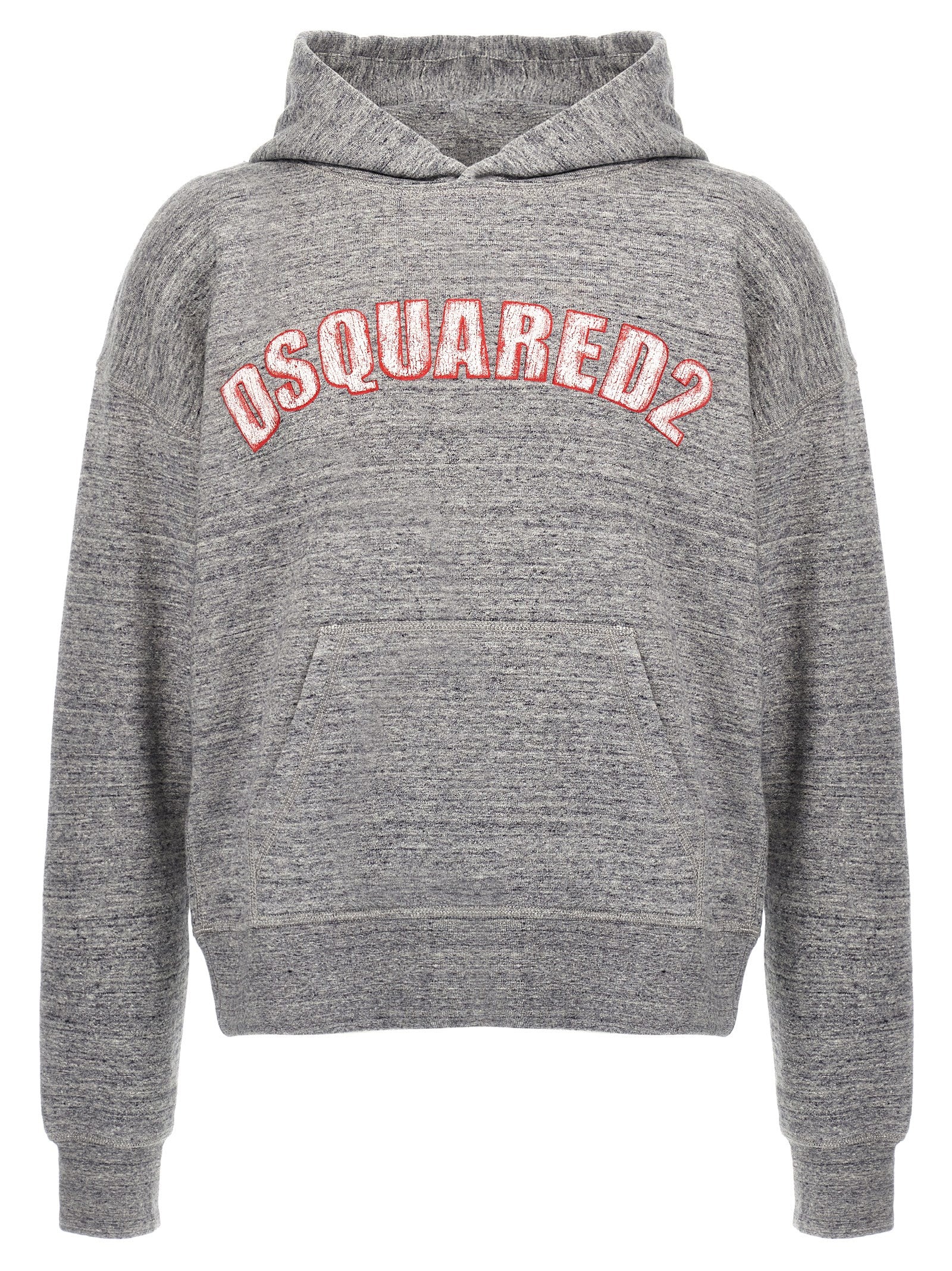 Dsquared2 Gray Cotton Sweatshirt