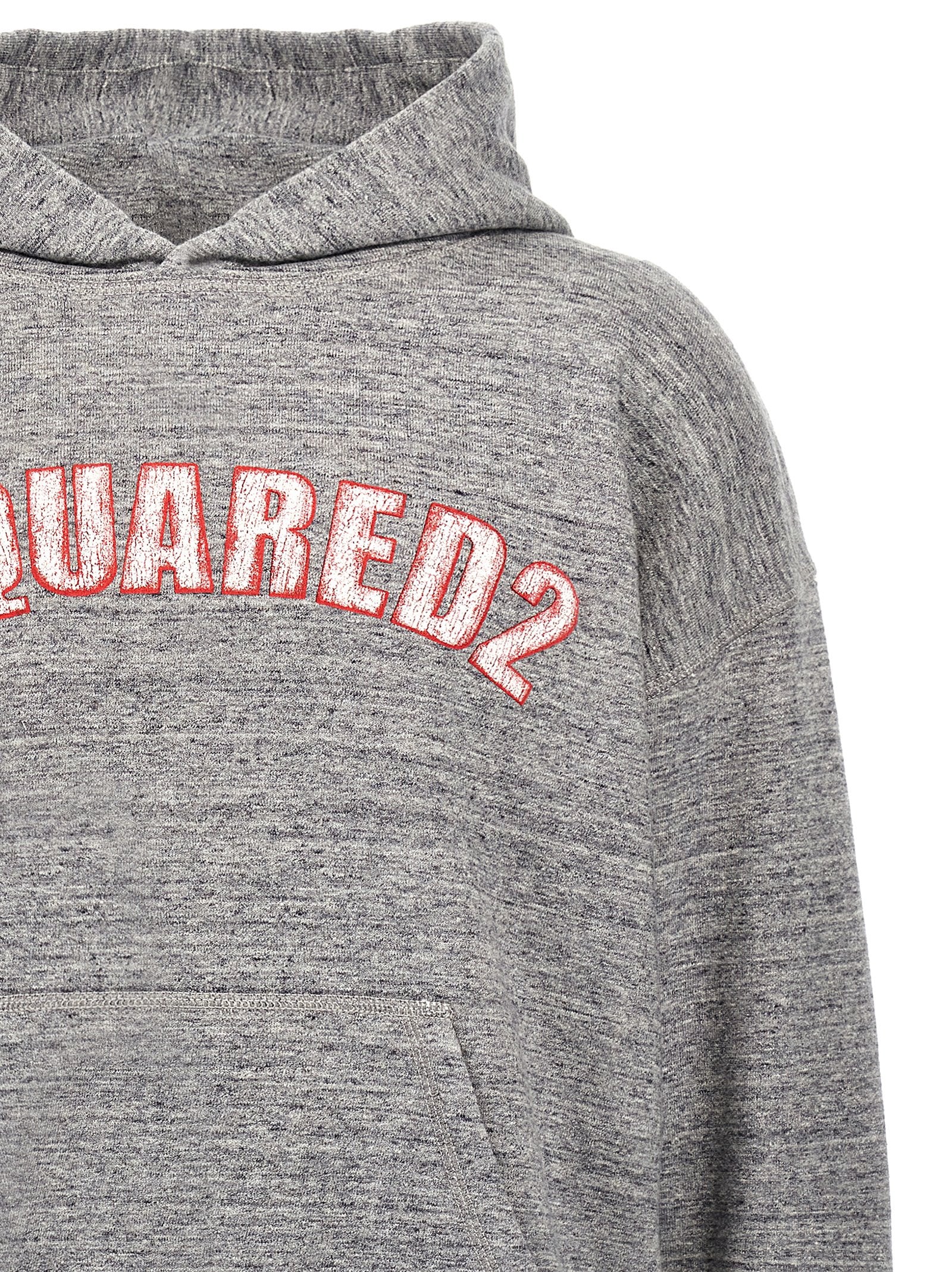 Dsquared2 Gray Cotton Sweatshirt