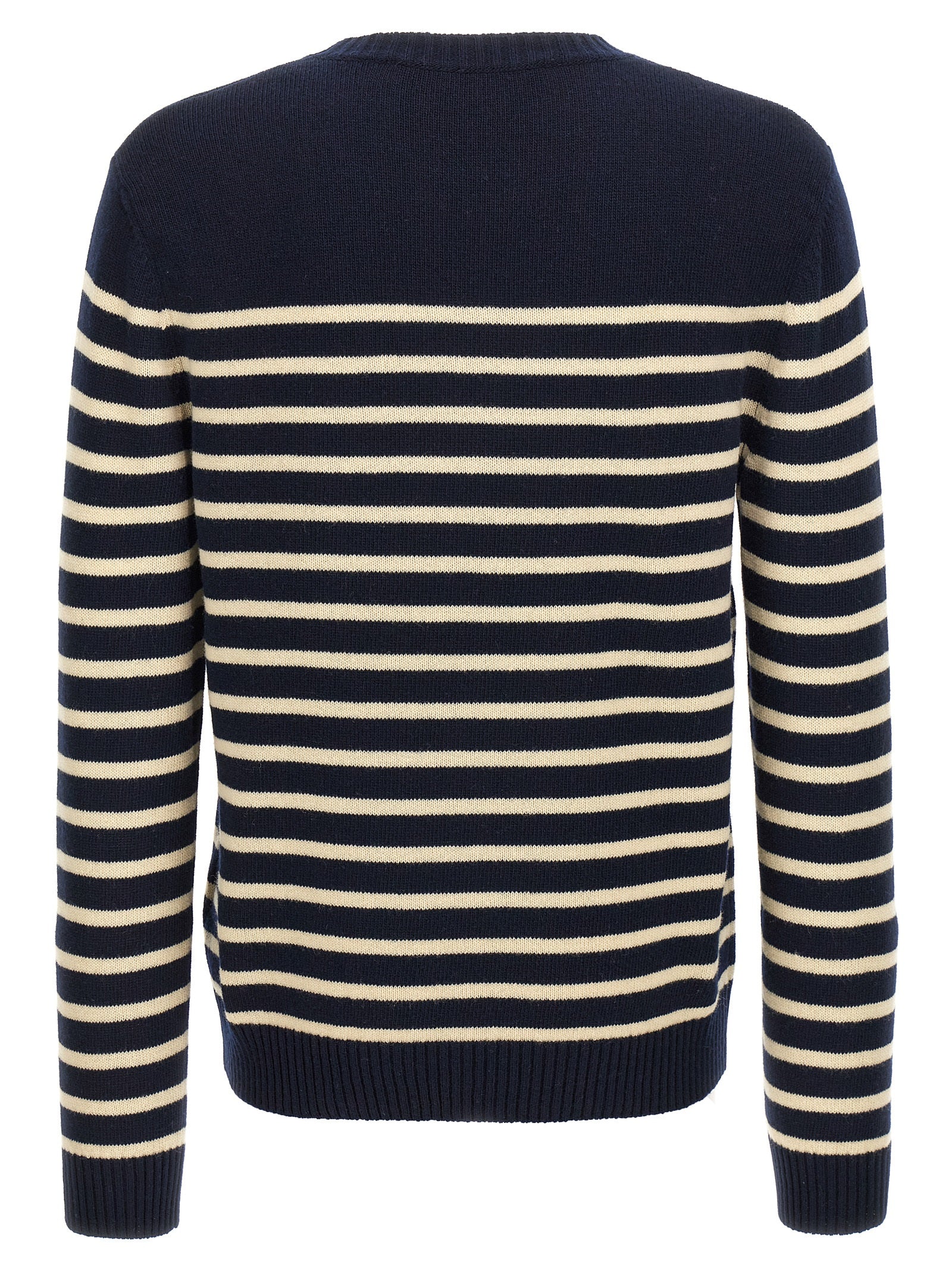 Blue Virgin Wool Cardigan