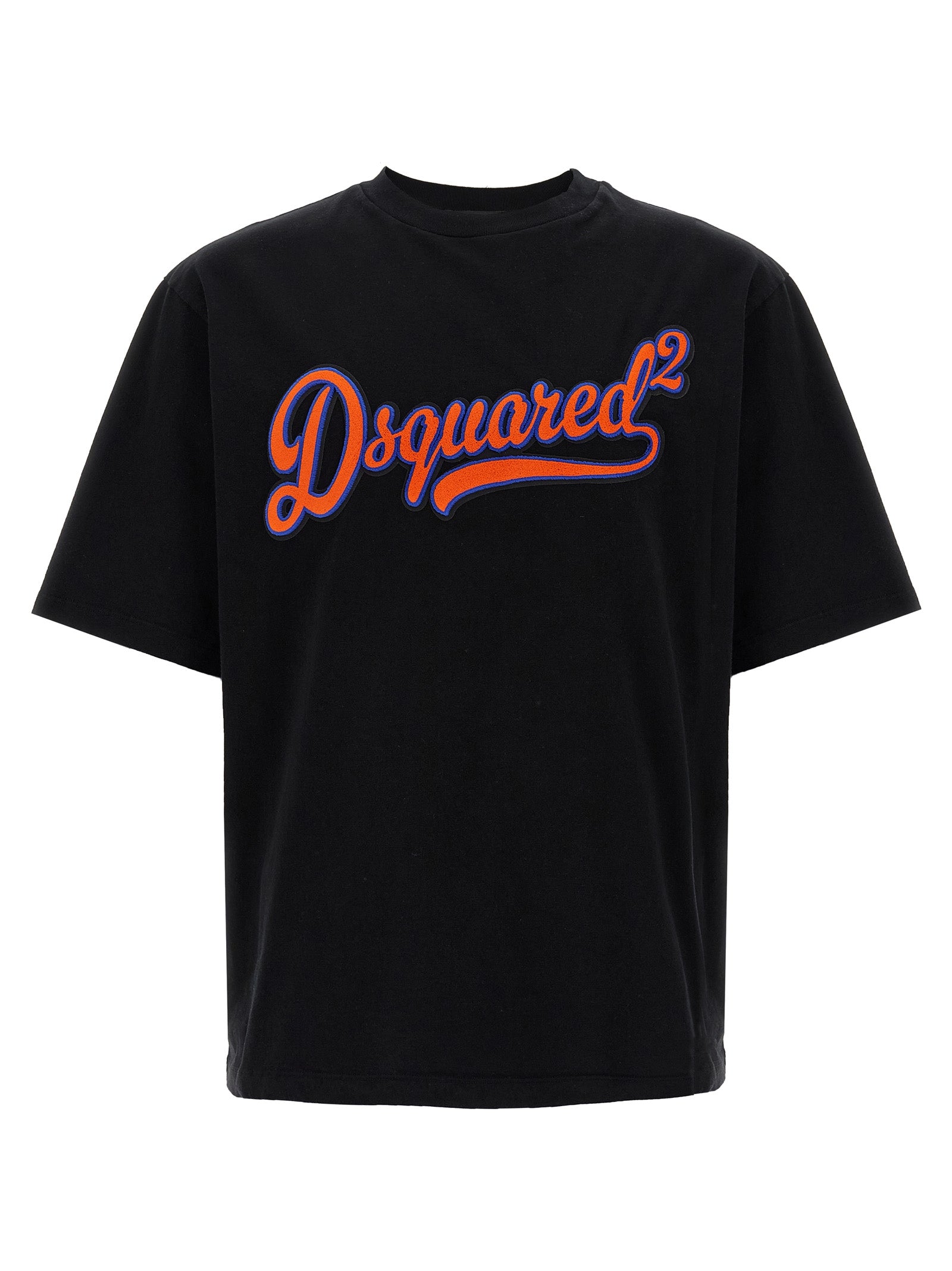 Dsquared2 Black Cotton T-Shirt