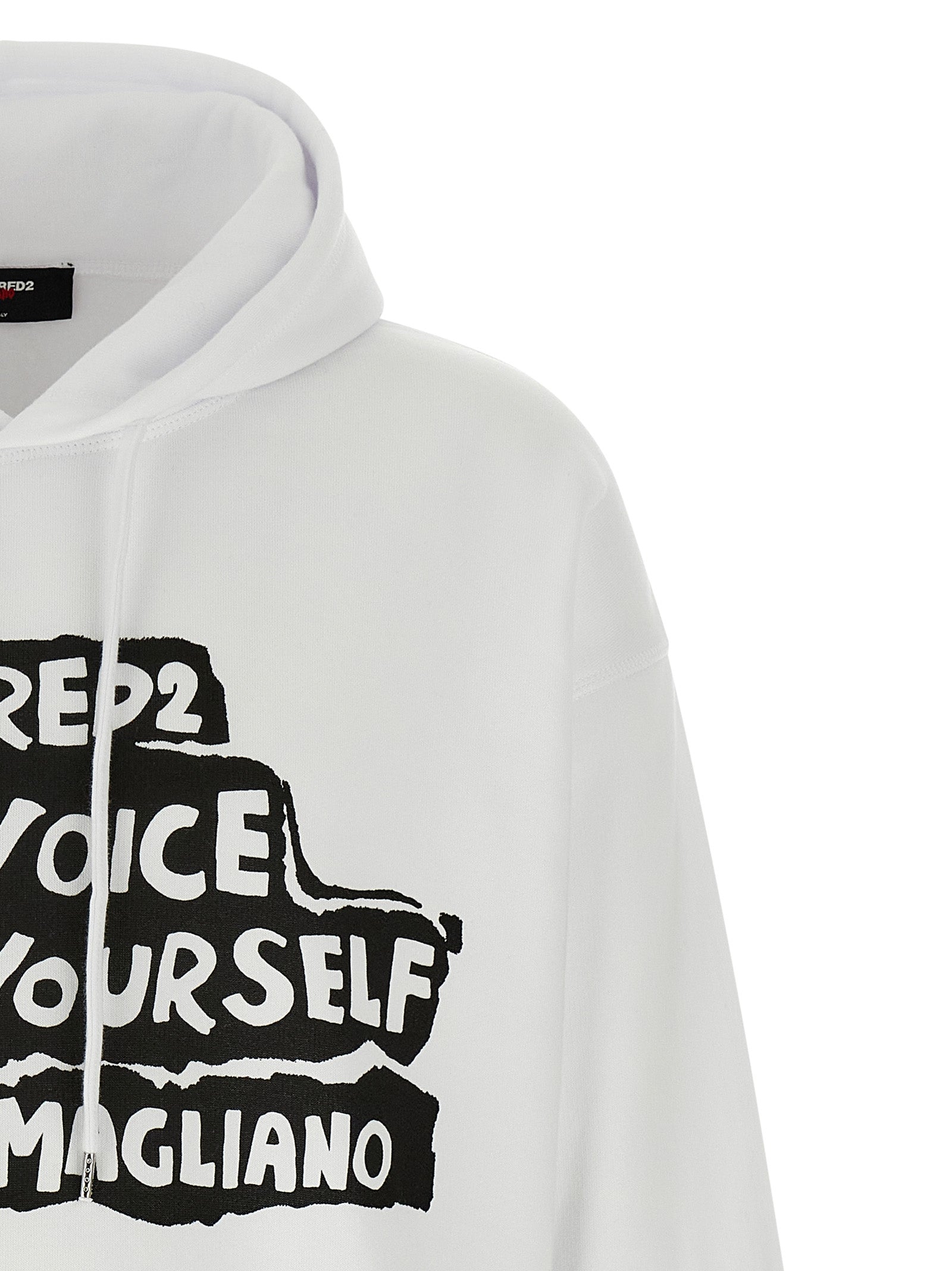 Dsquared2 Two-Tone Cotton Sweatshirt