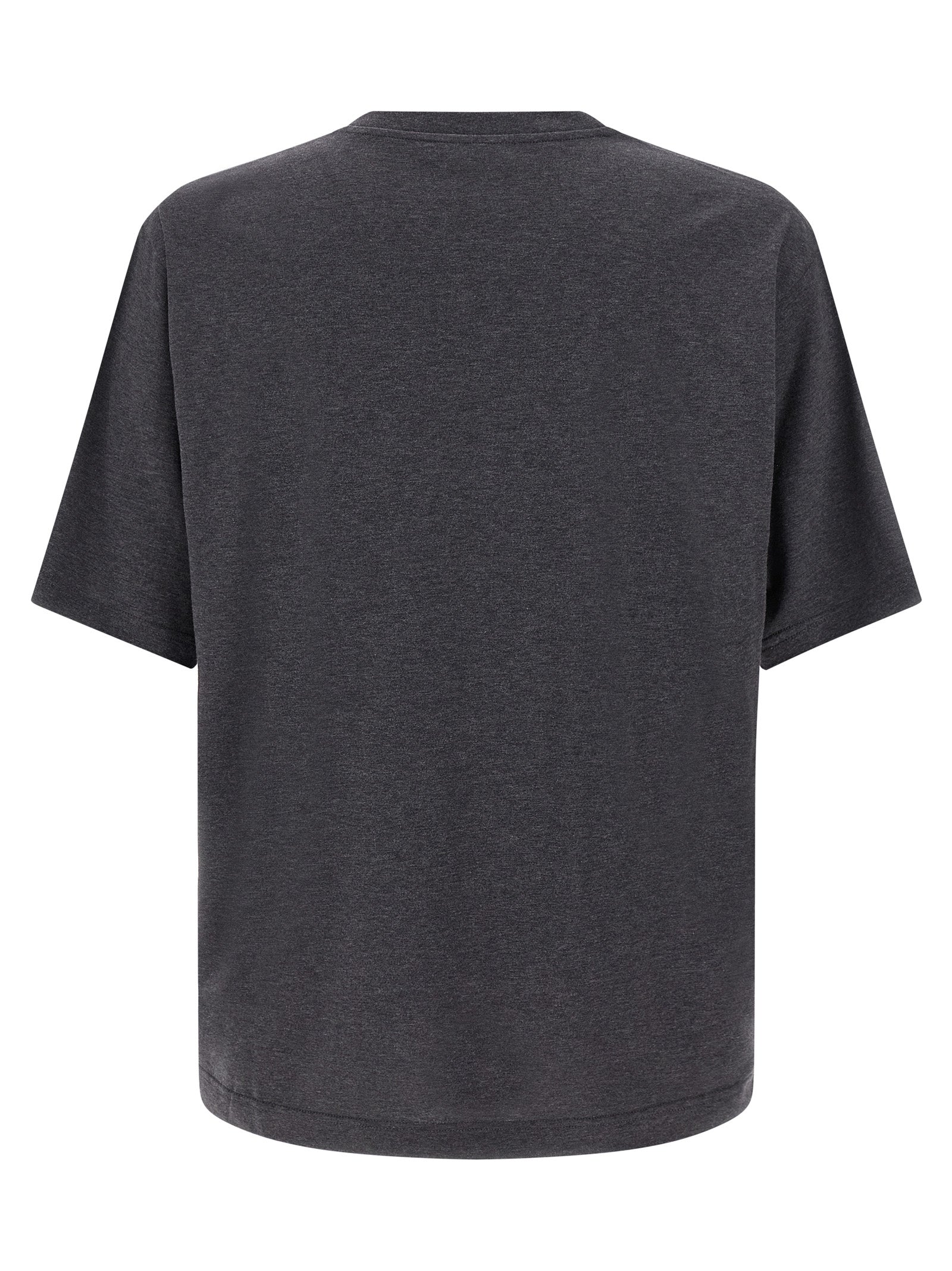 Gray Cotton T-Shirt