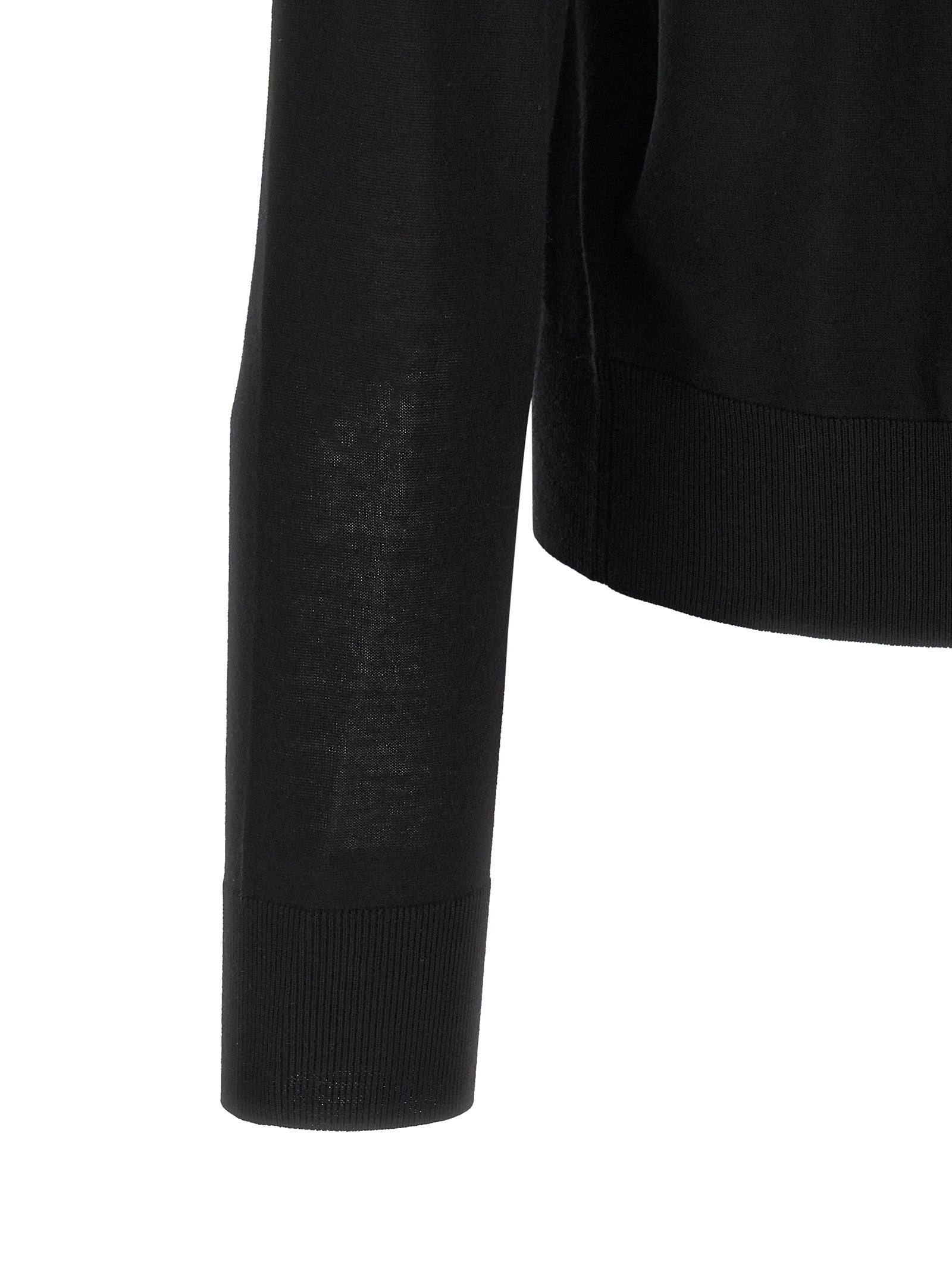 Dsquared2 Black Wool Cardigan