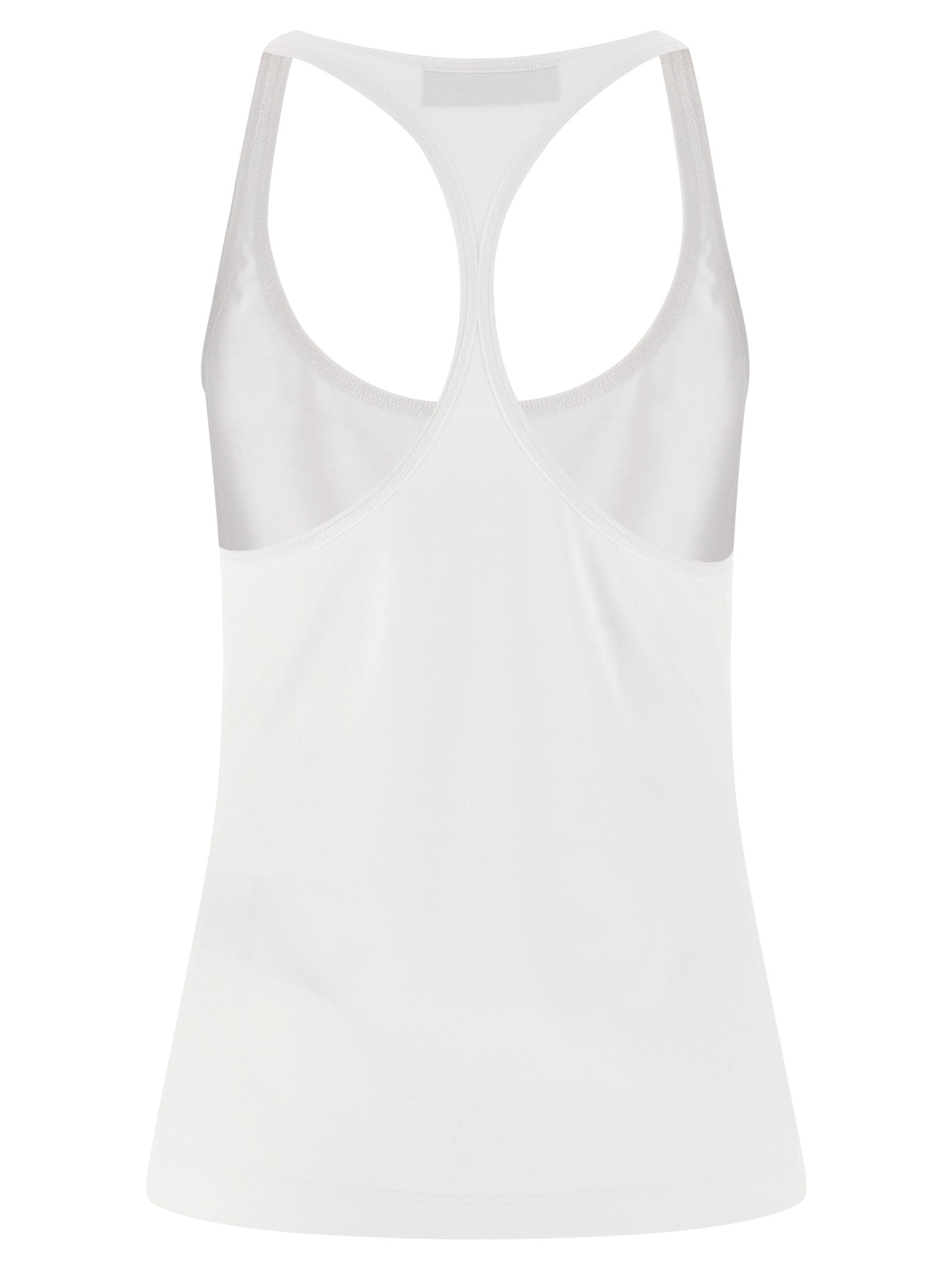 White Cotton Tank Tops