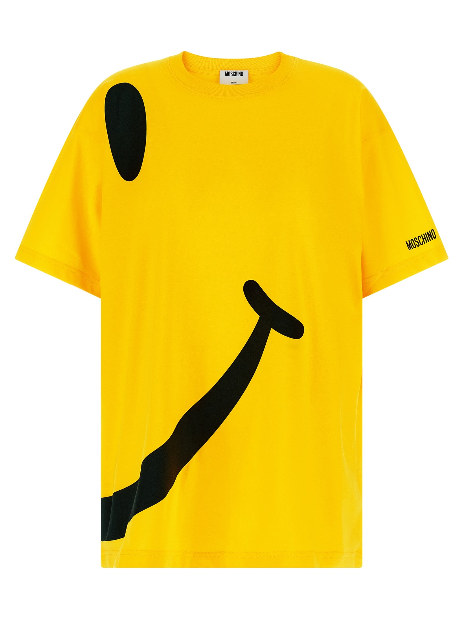Moschino Two-Tone Cotton T-Shirt