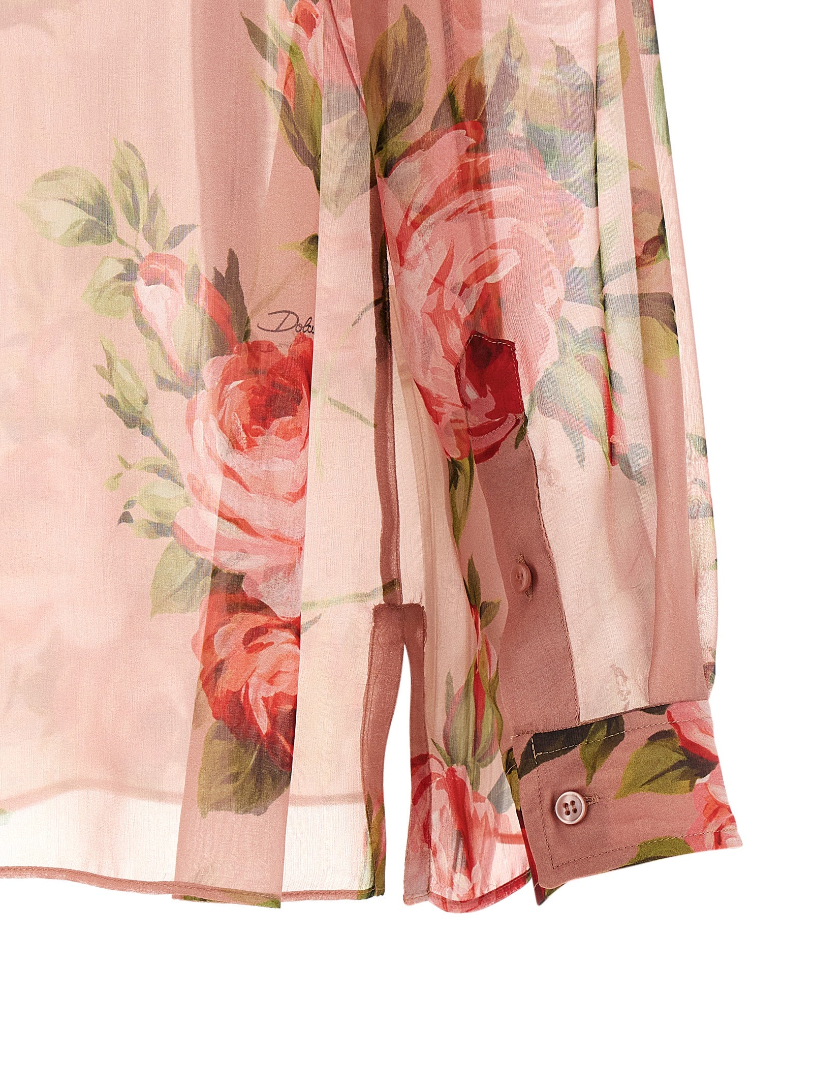 Dolce & Gabbana Multicolor Silk Blouse